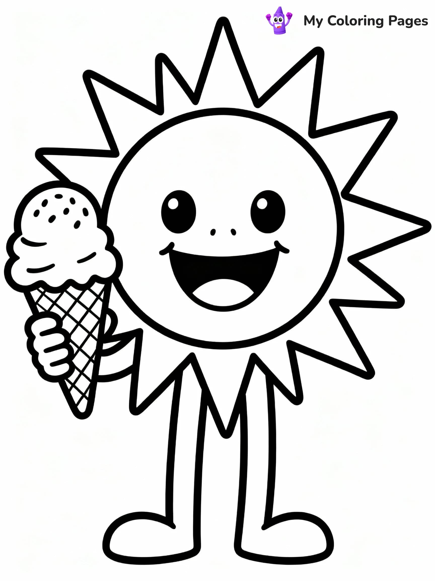 Sun Coloring Pages - 13