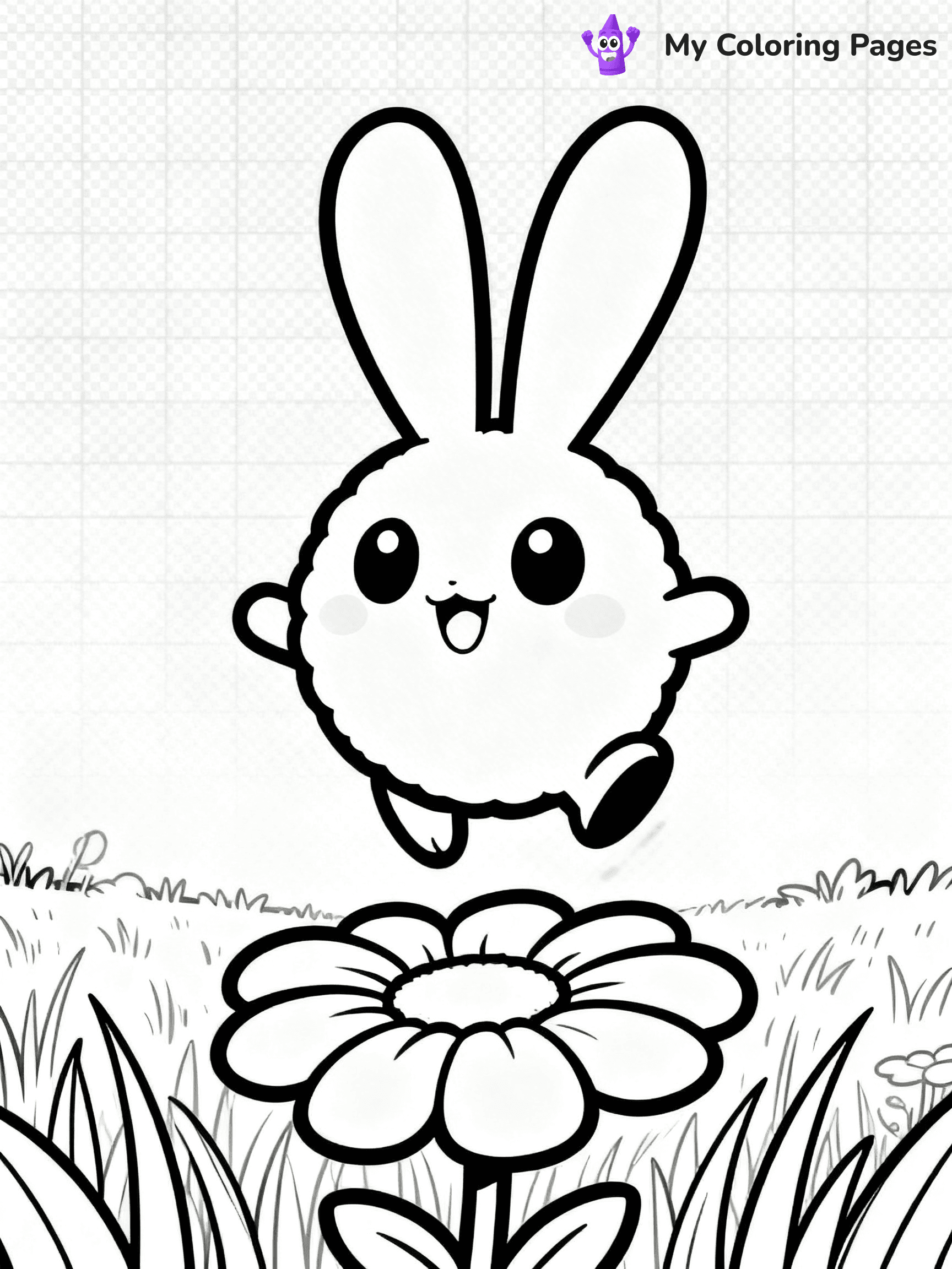 Sunny Bunnies Coloring Pages - 24