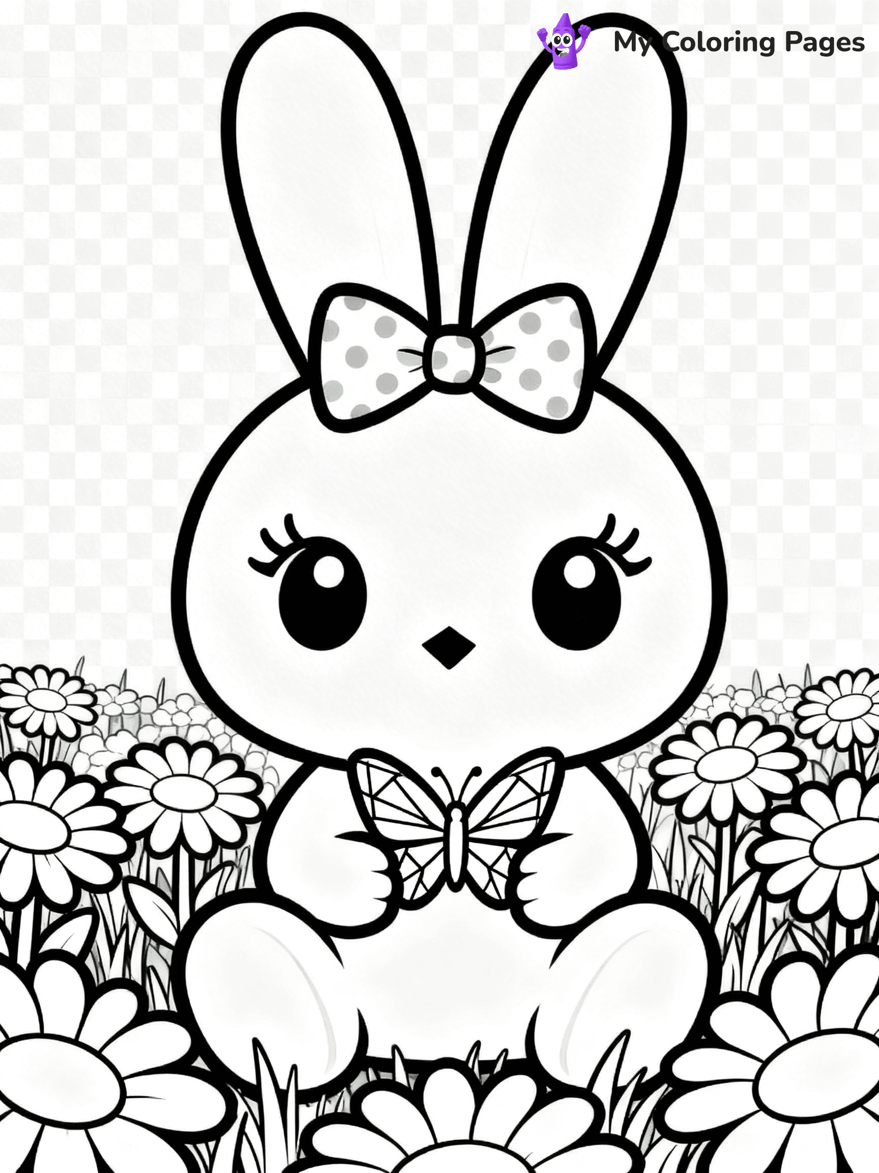 Sunny Bunnies Coloring Pages - 23