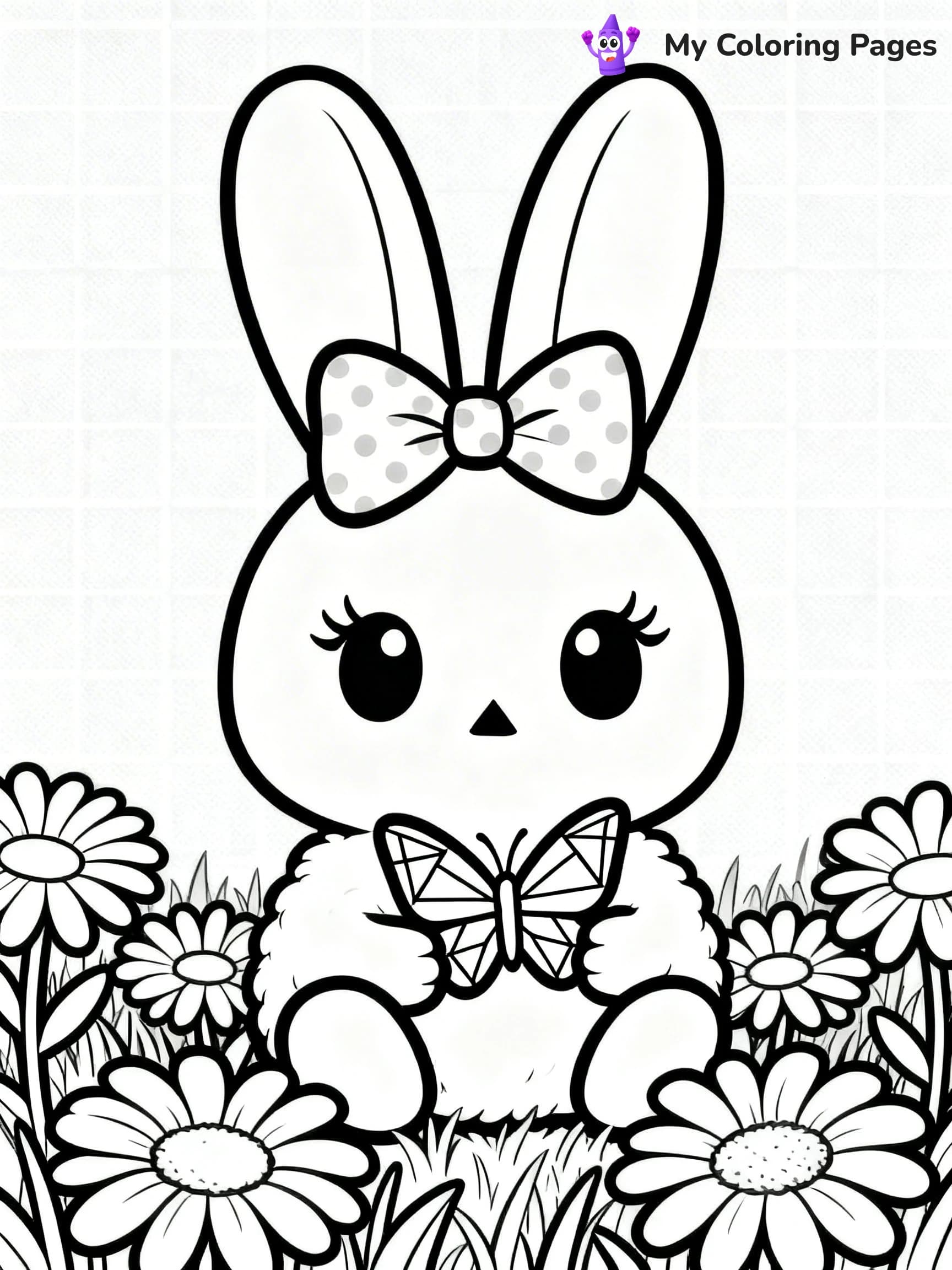 Sunny Bunnies Coloring Pages - 21