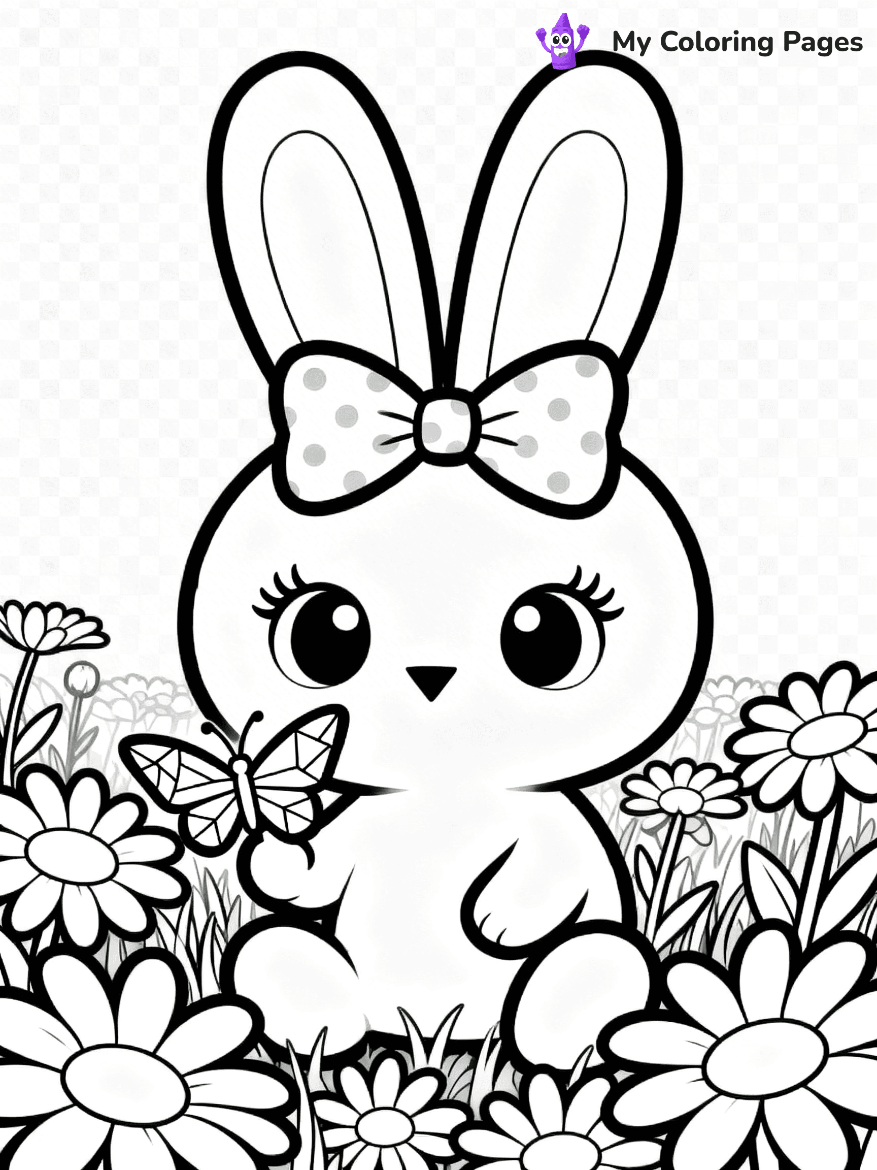 Sunny Bunnies Coloring Pages - 20