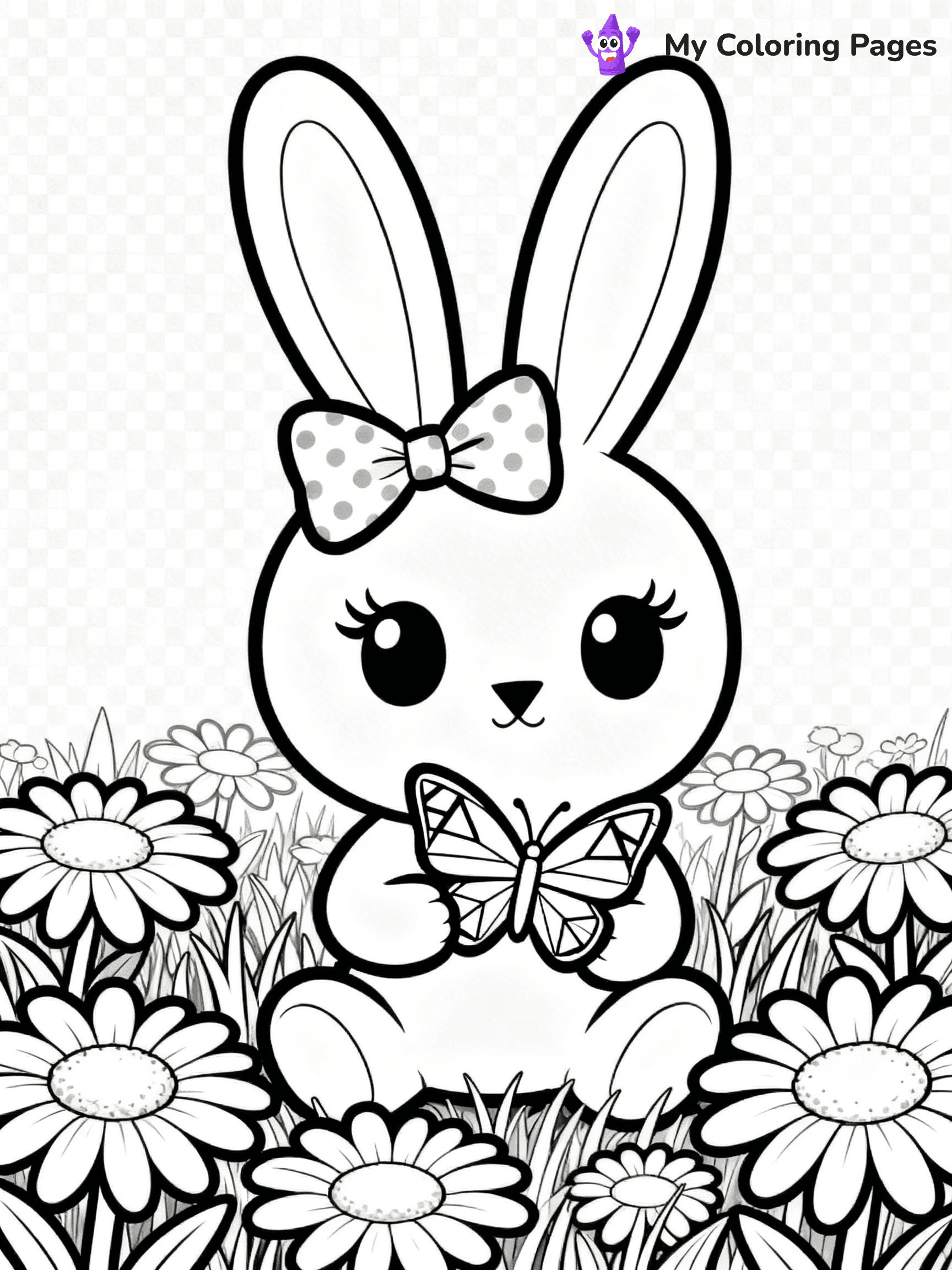 Sunny Bunnies Coloring Pages - 19