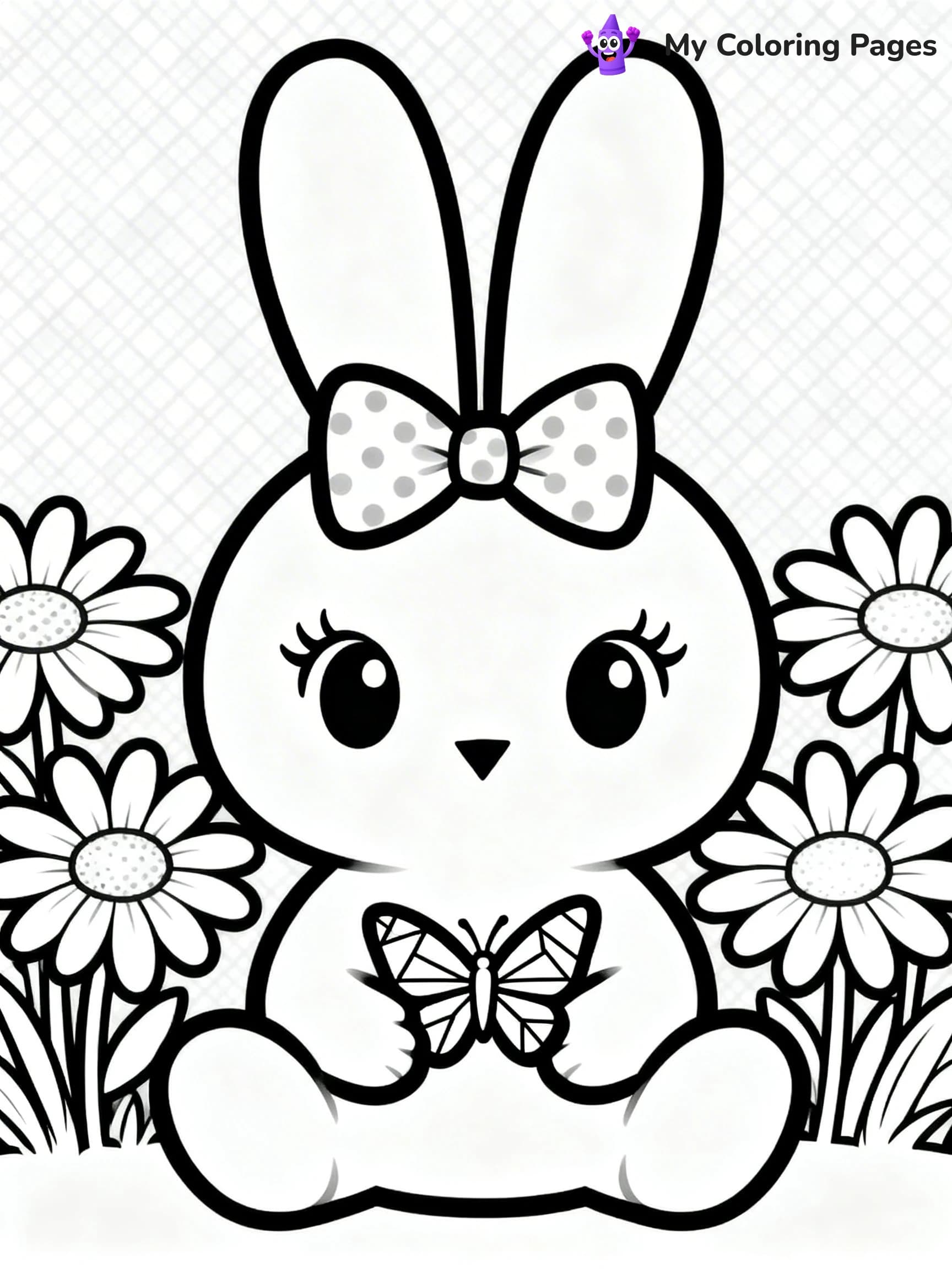 Sunny Bunnies Coloring Pages - 18