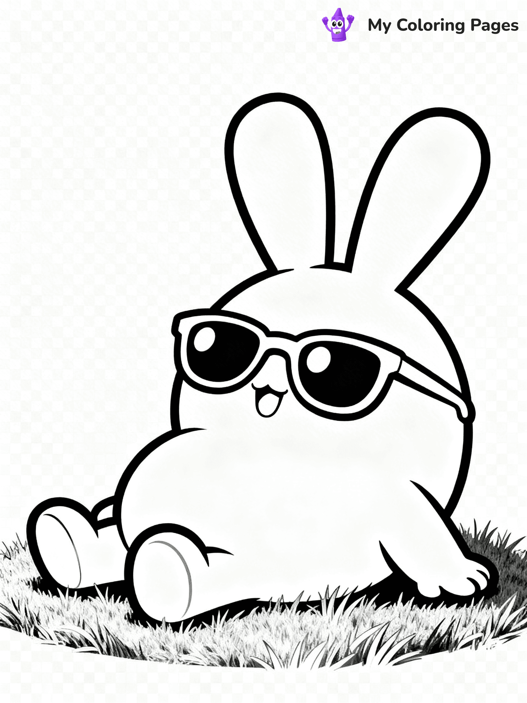 Sunny Bunnies Coloring Pages - 12