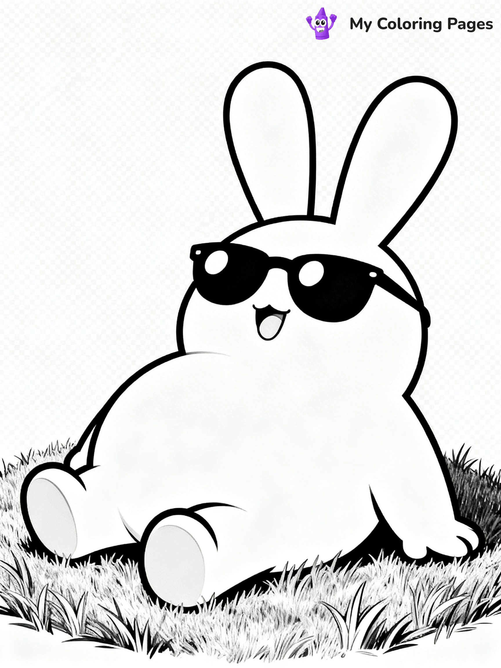 Sunny Bunnies Coloring Pages - 11