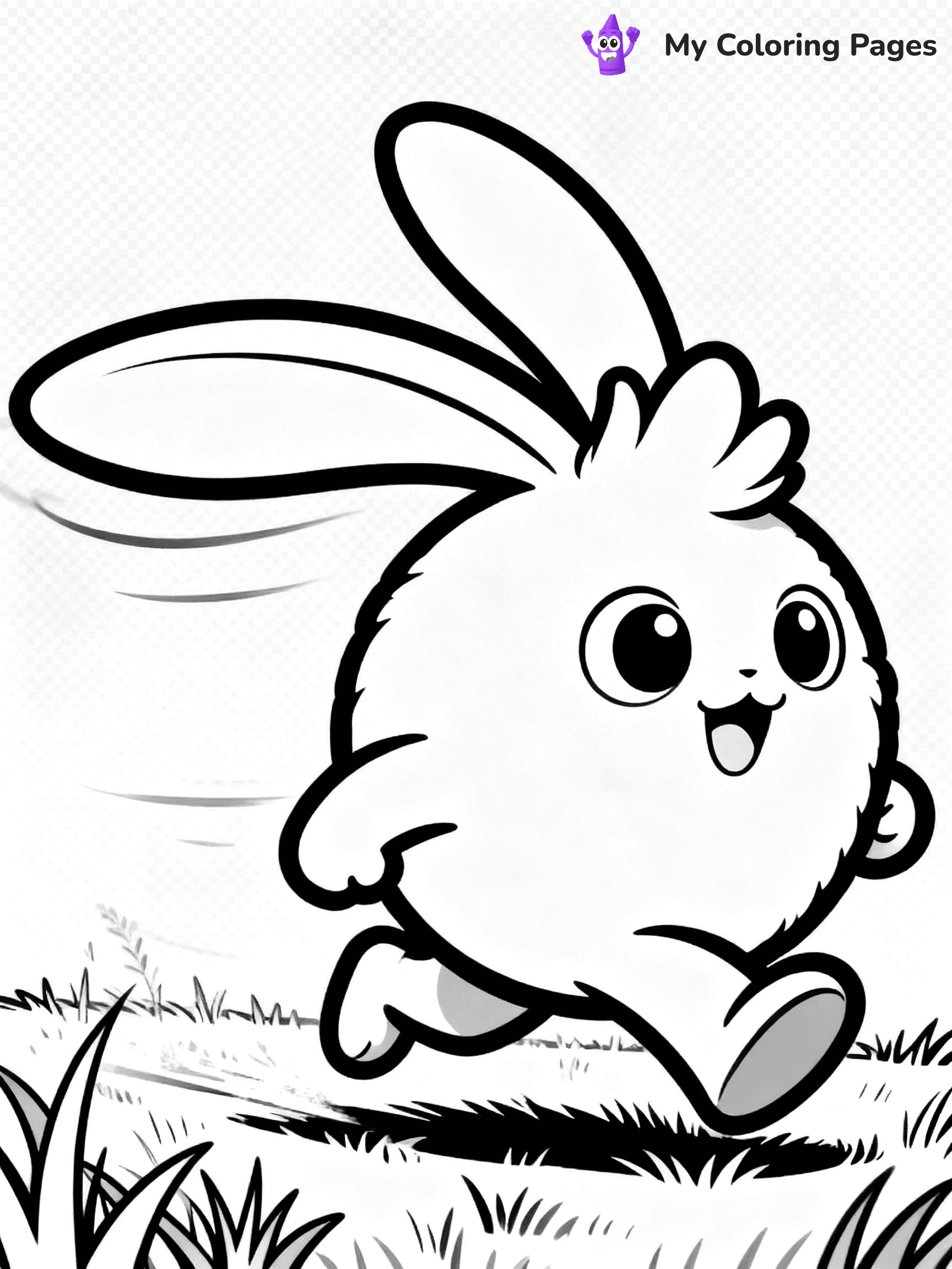 Sunny Bunnies Coloring Pages - 9