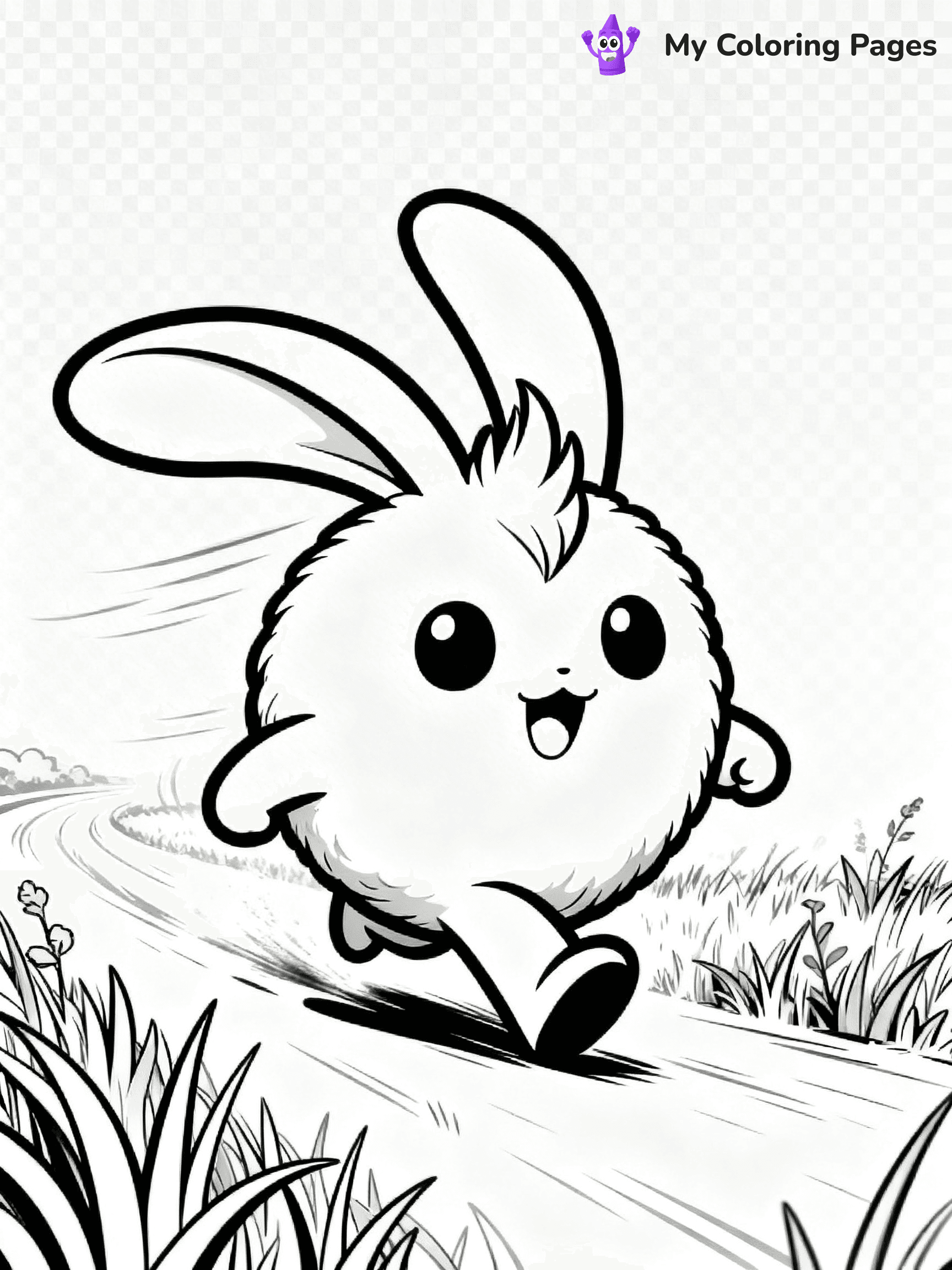 Sunny Bunnies Coloring Pages - 7