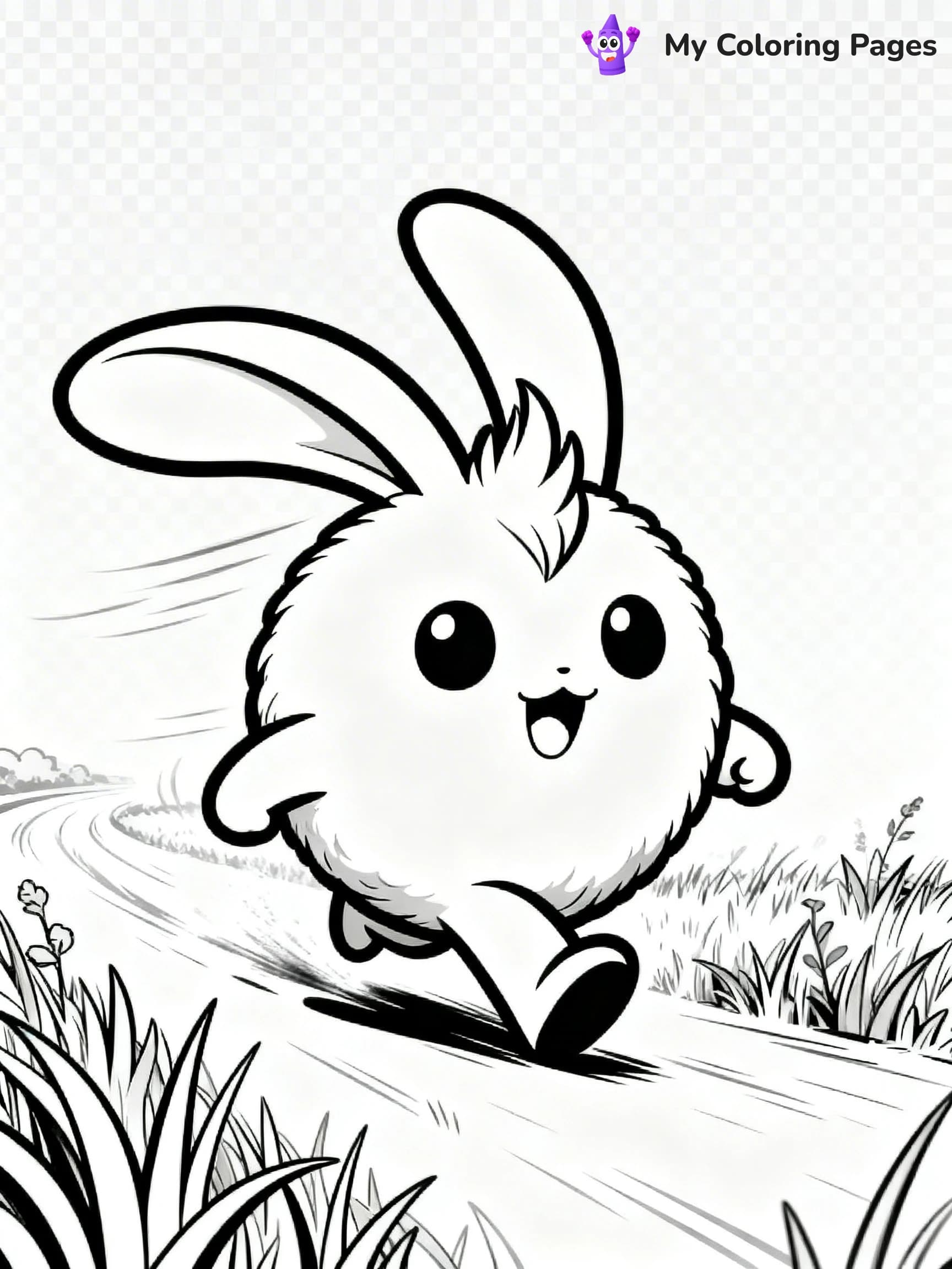 Sunny Bunnies Coloring Pages - 7