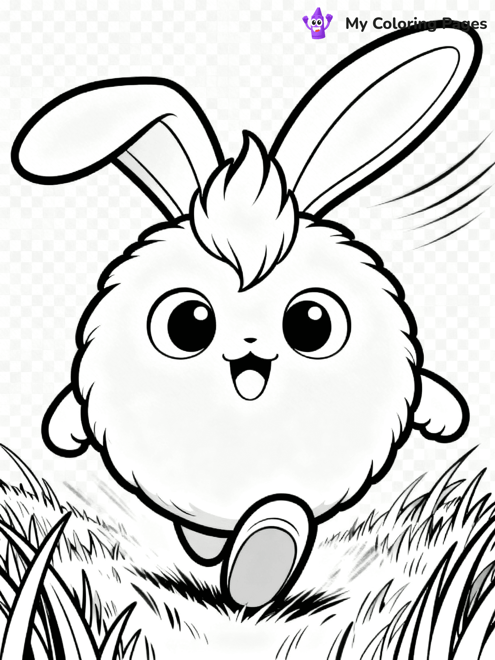 Sunny Bunnies Coloring Pages - 6