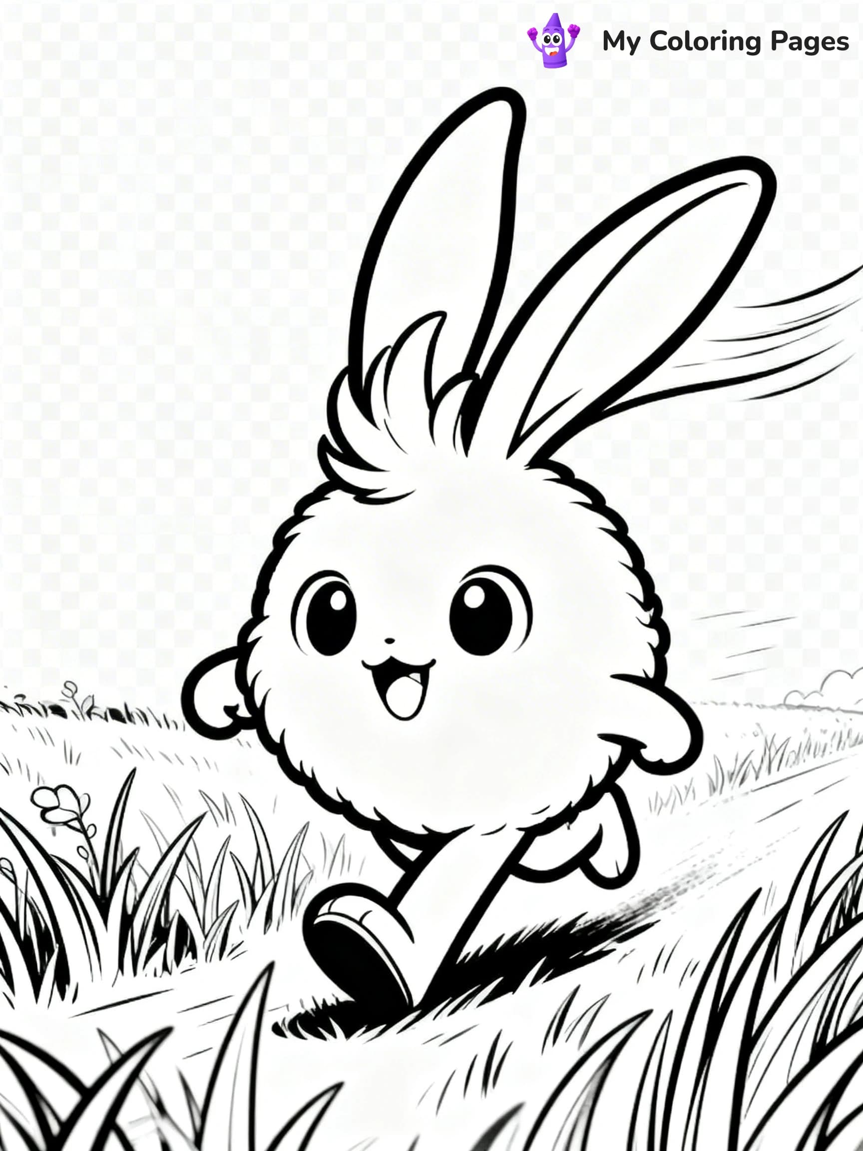 Sunny Bunnies Coloring Pages - 4