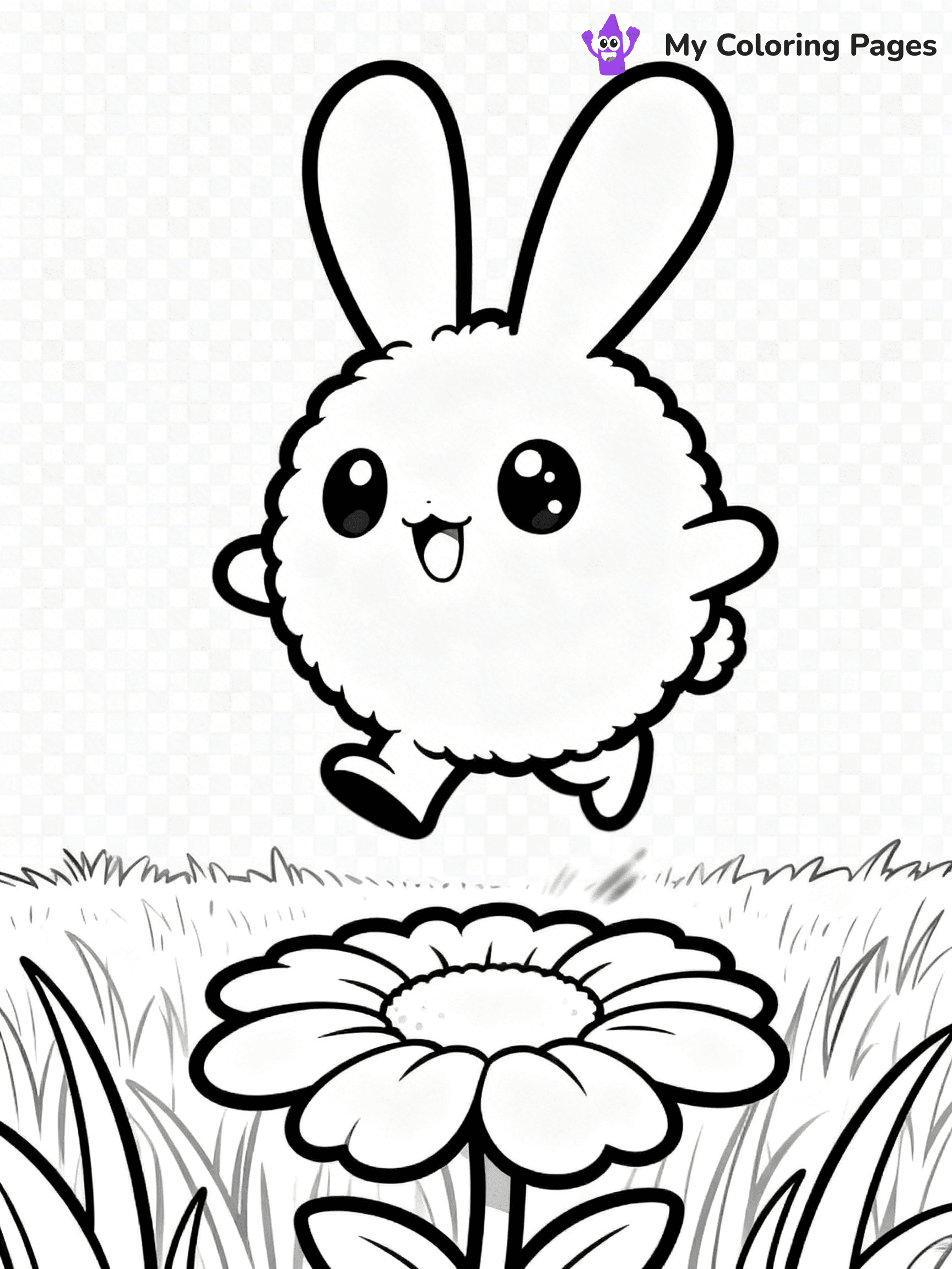 Sunny Bunnies Coloring Pages - 3