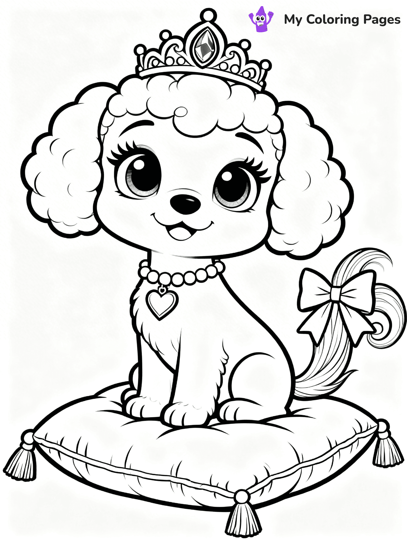 Palace Pets Coloring Pages - 27