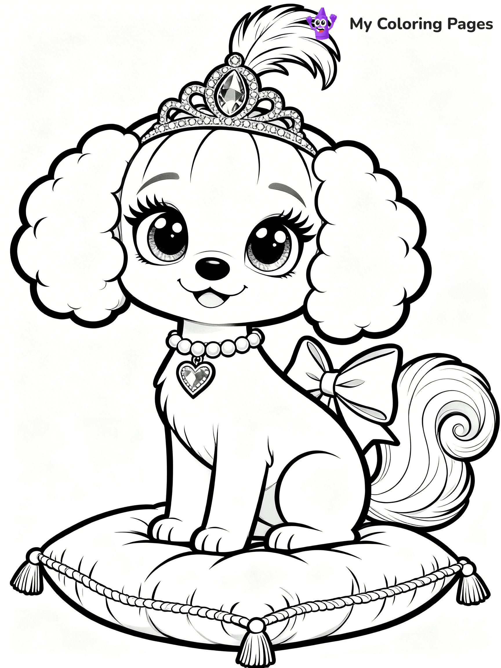 Palace Pets Coloring Pages - 26