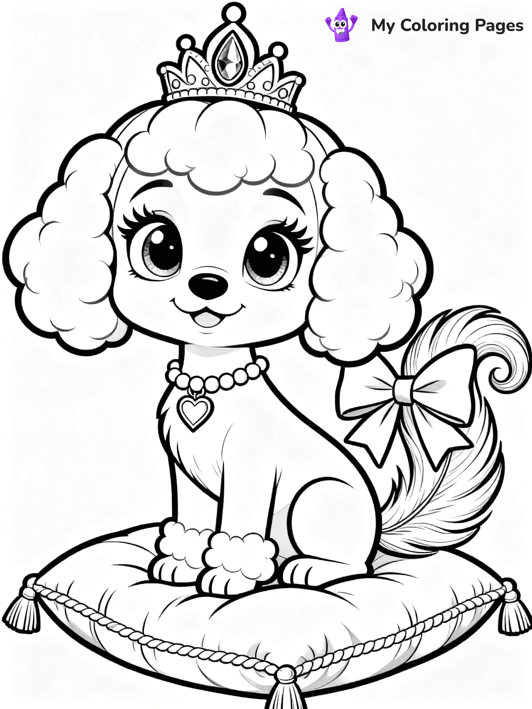 Palace Pets Coloring Pages - 23