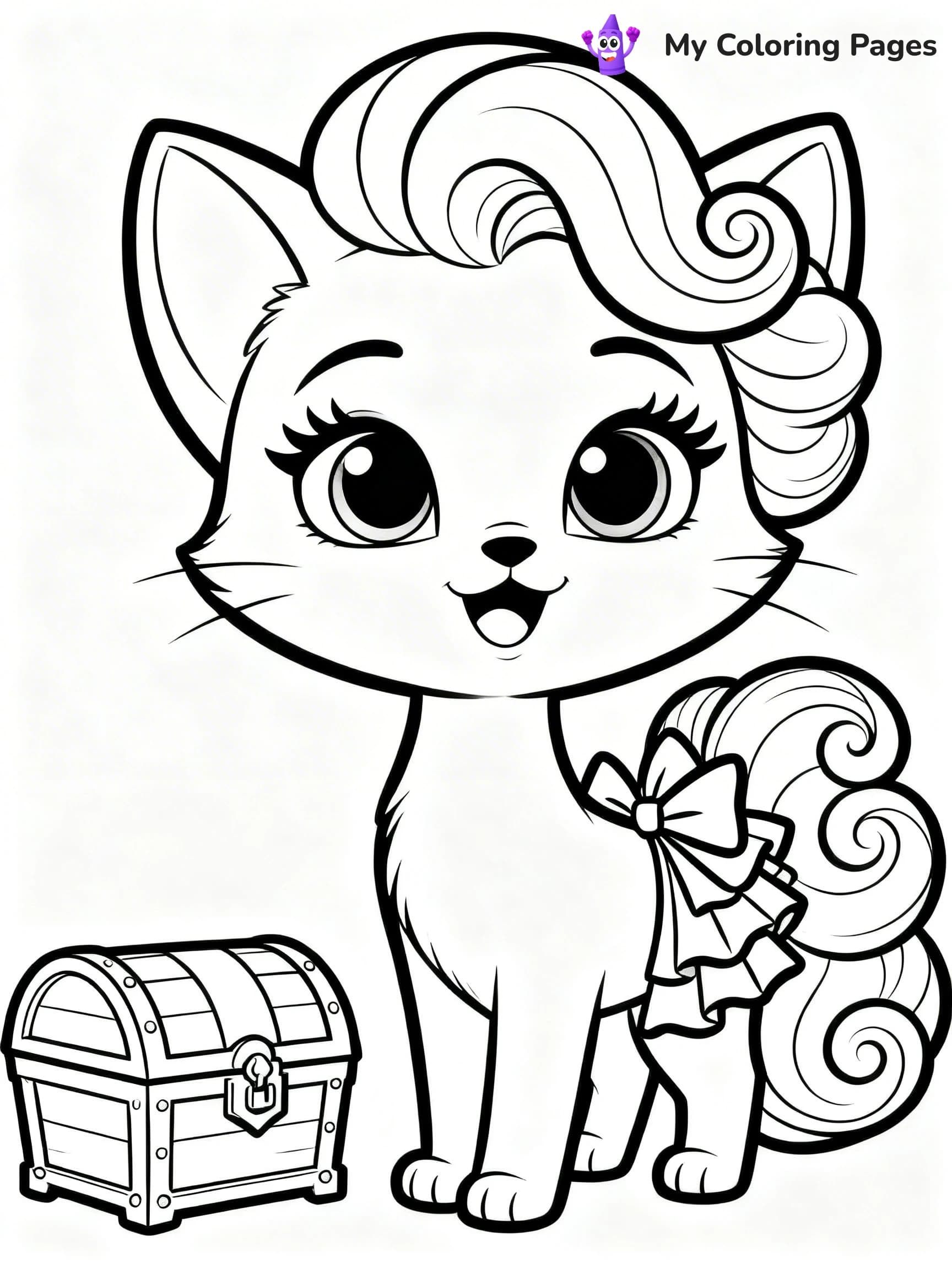 Palace Pets Coloring Pages - 15