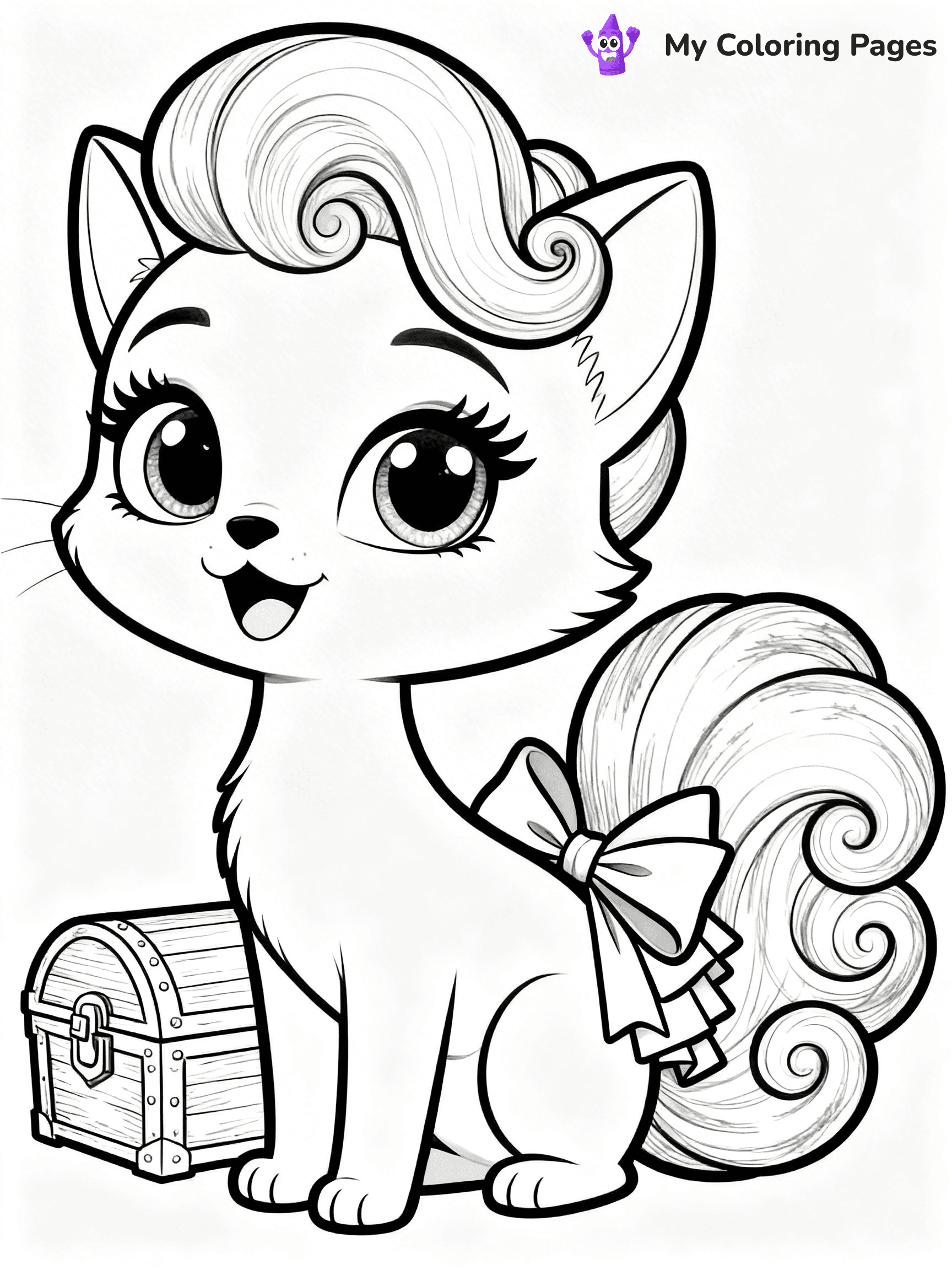 Palace Pets Coloring Pages - 14