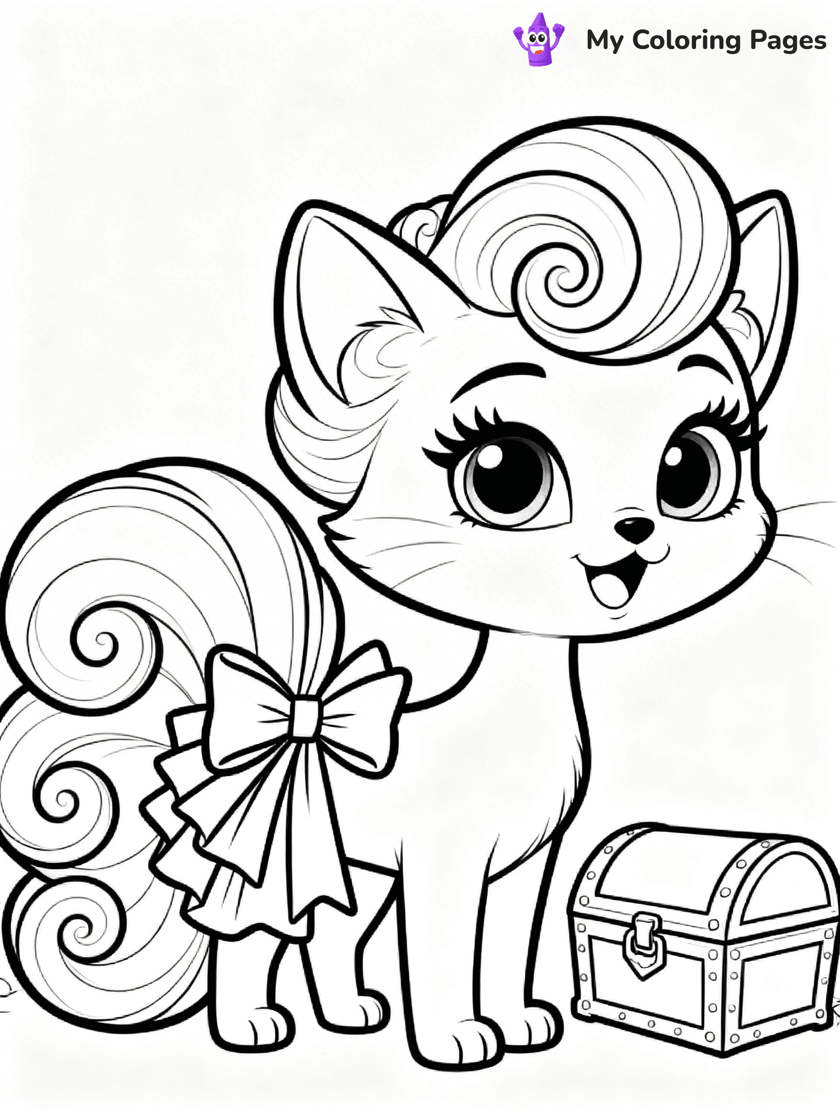 Palace Pets Coloring Pages - 11