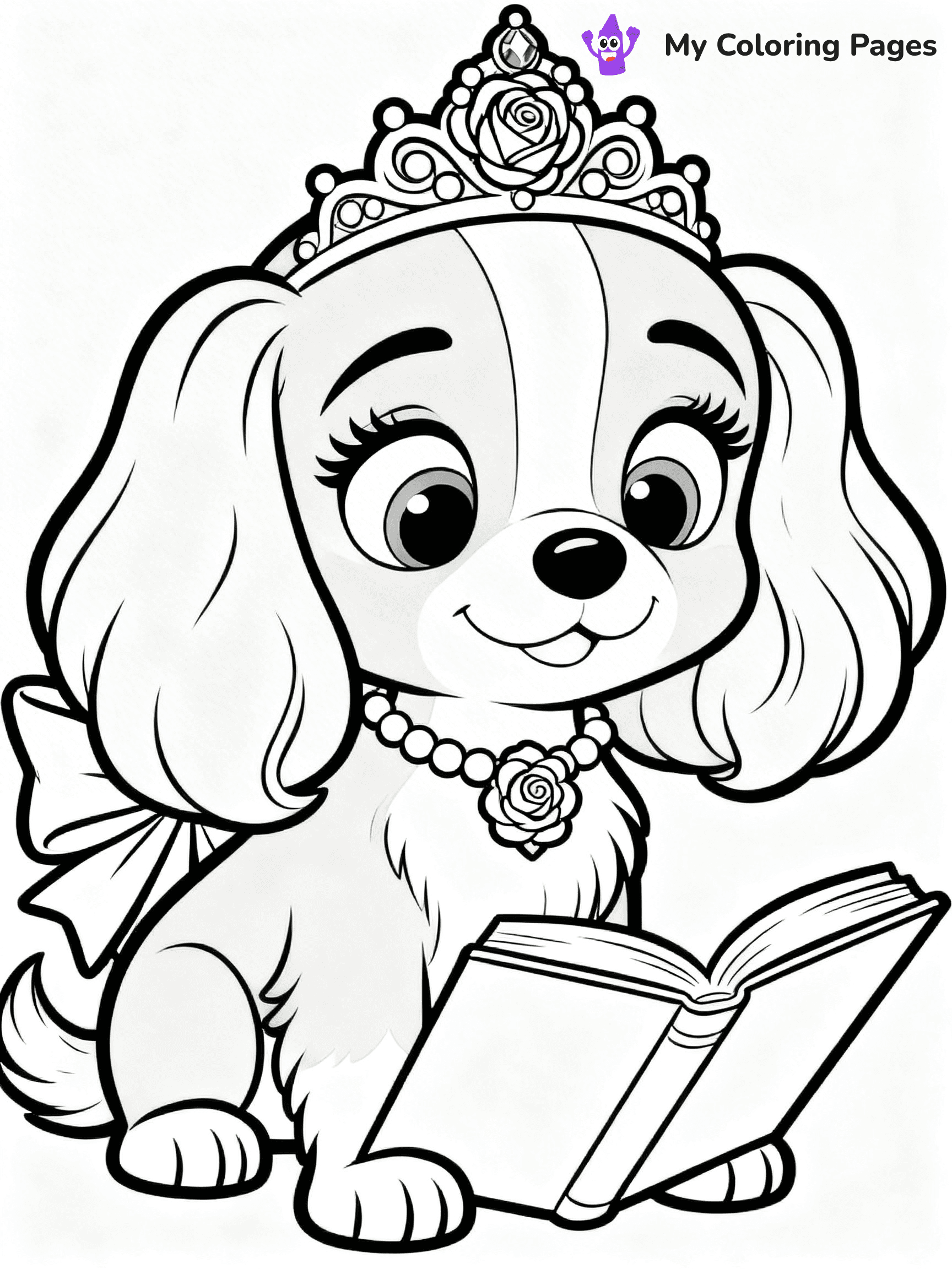 Palace Pets Coloring Pages - 8