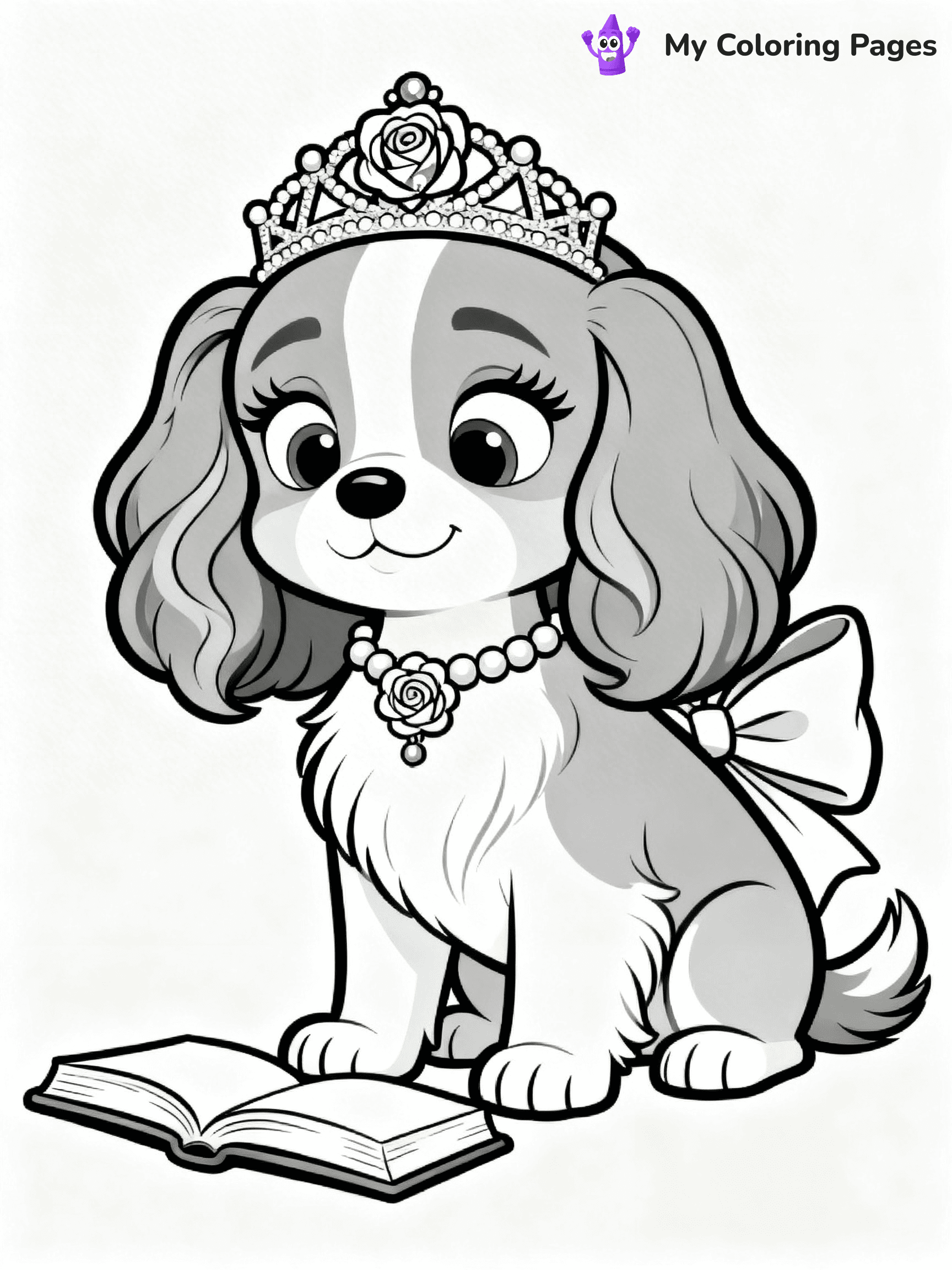 Palace Pets Coloring Pages - 7