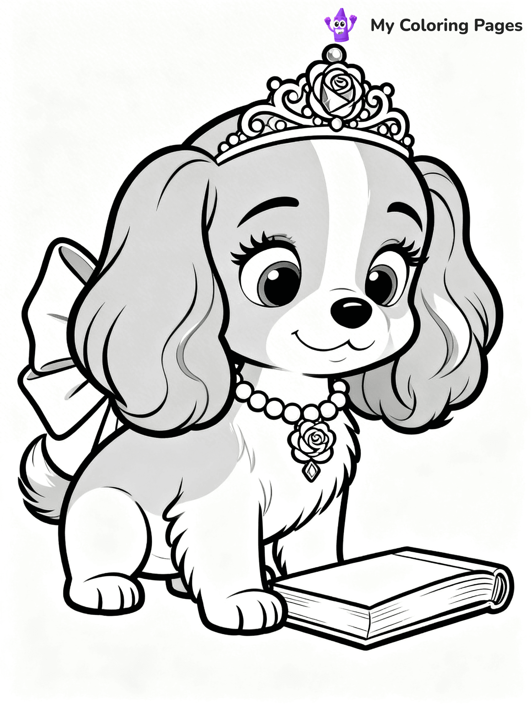 Palace Pets Coloring Pages - 2