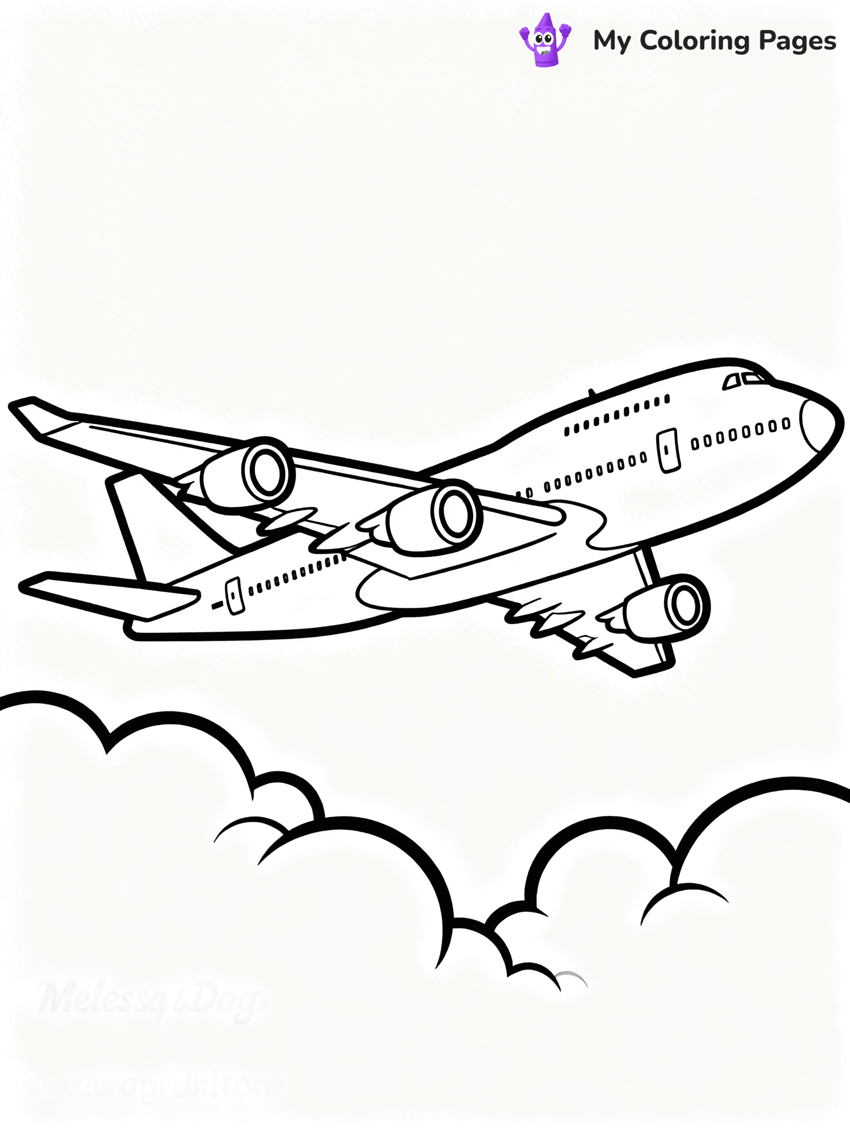 747 Coloring Pages - 24