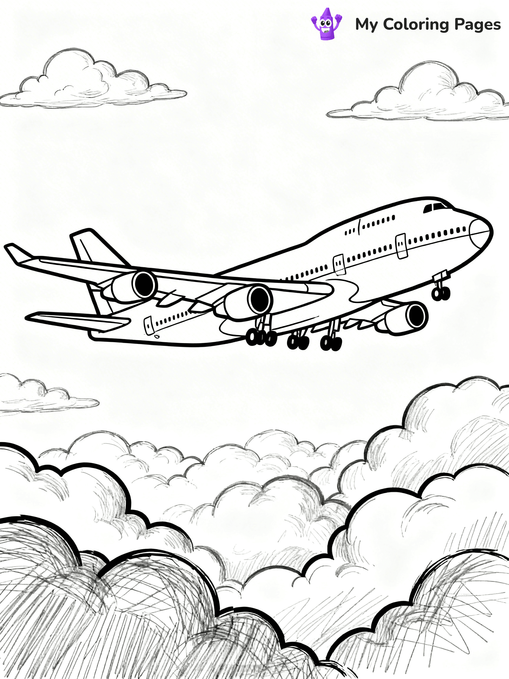747 Coloring Pages - 20