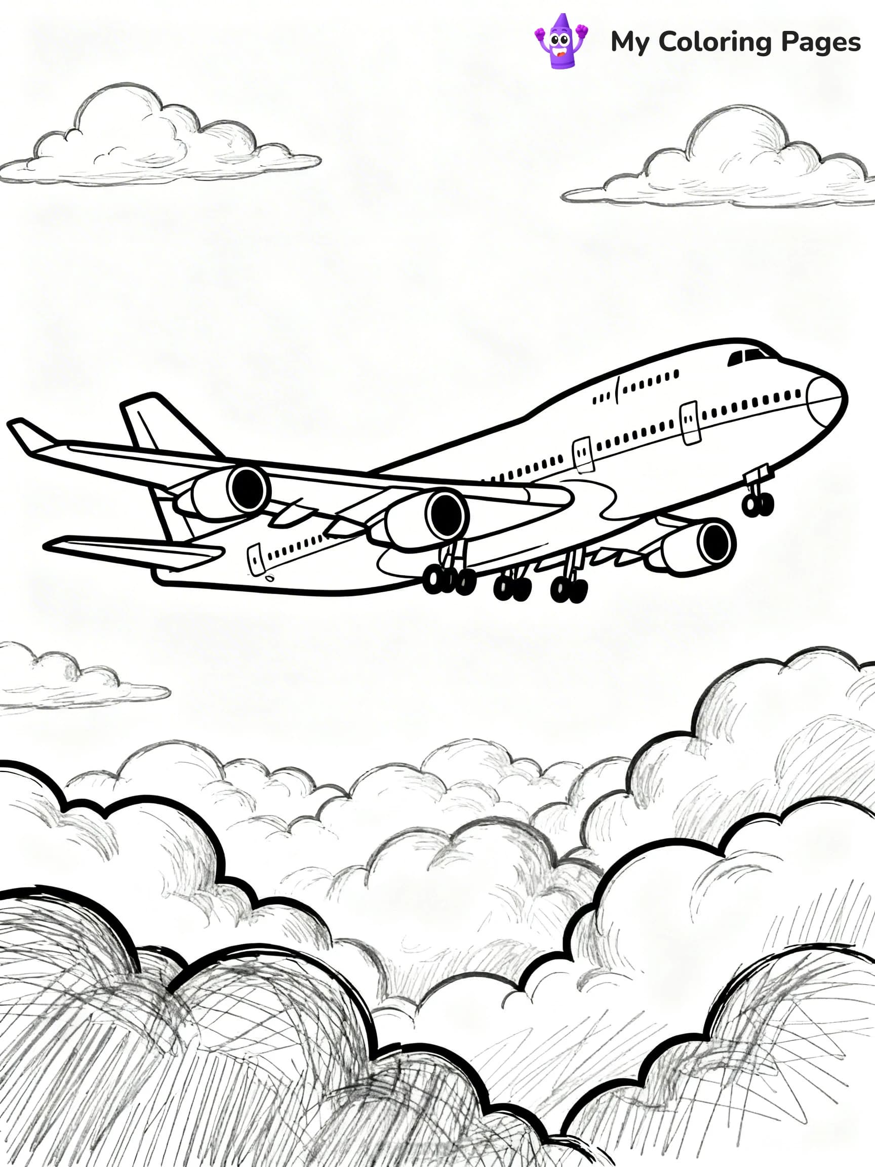 747 Coloring Pages - 24