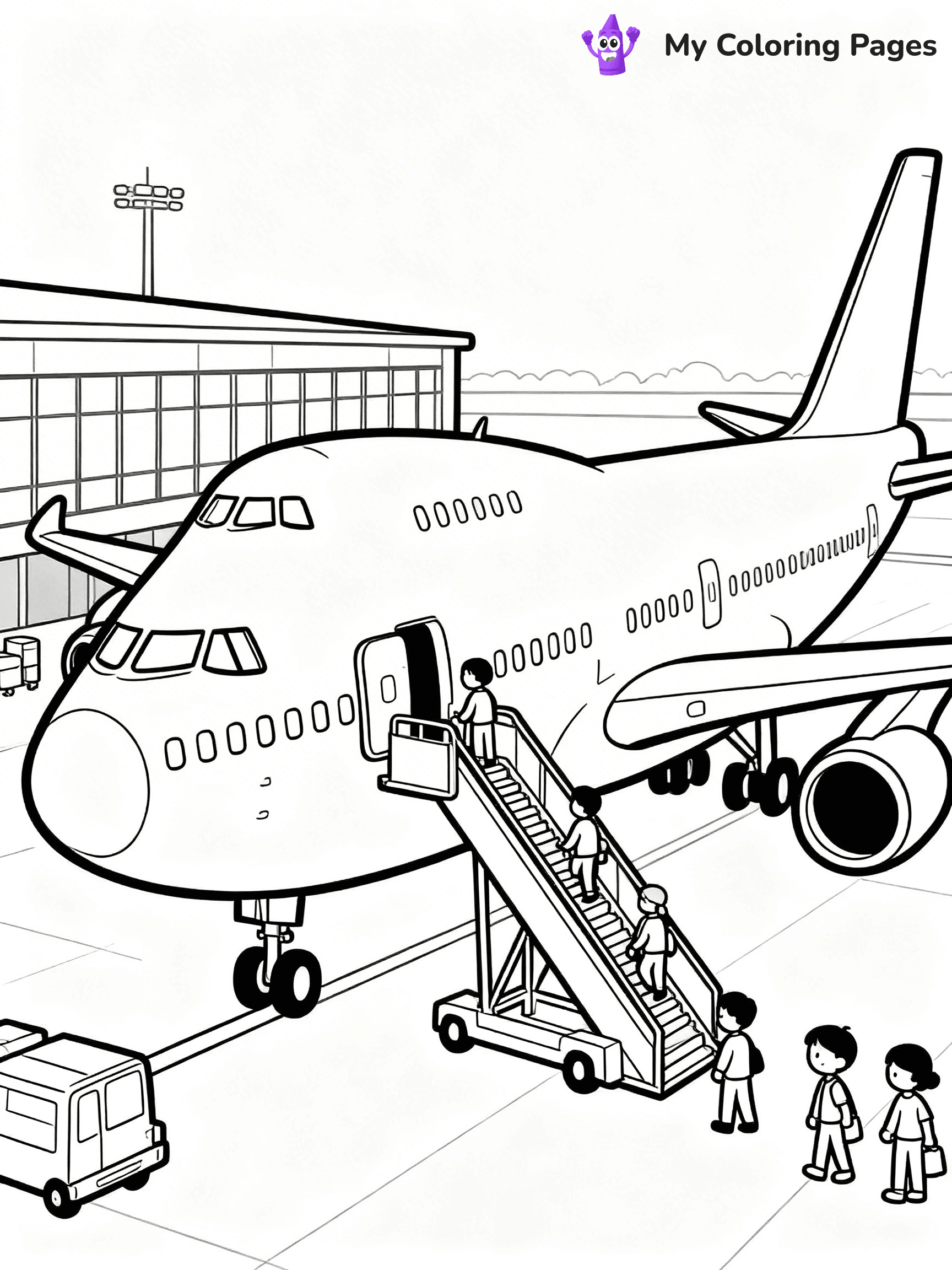 747 Coloring Pages - 19