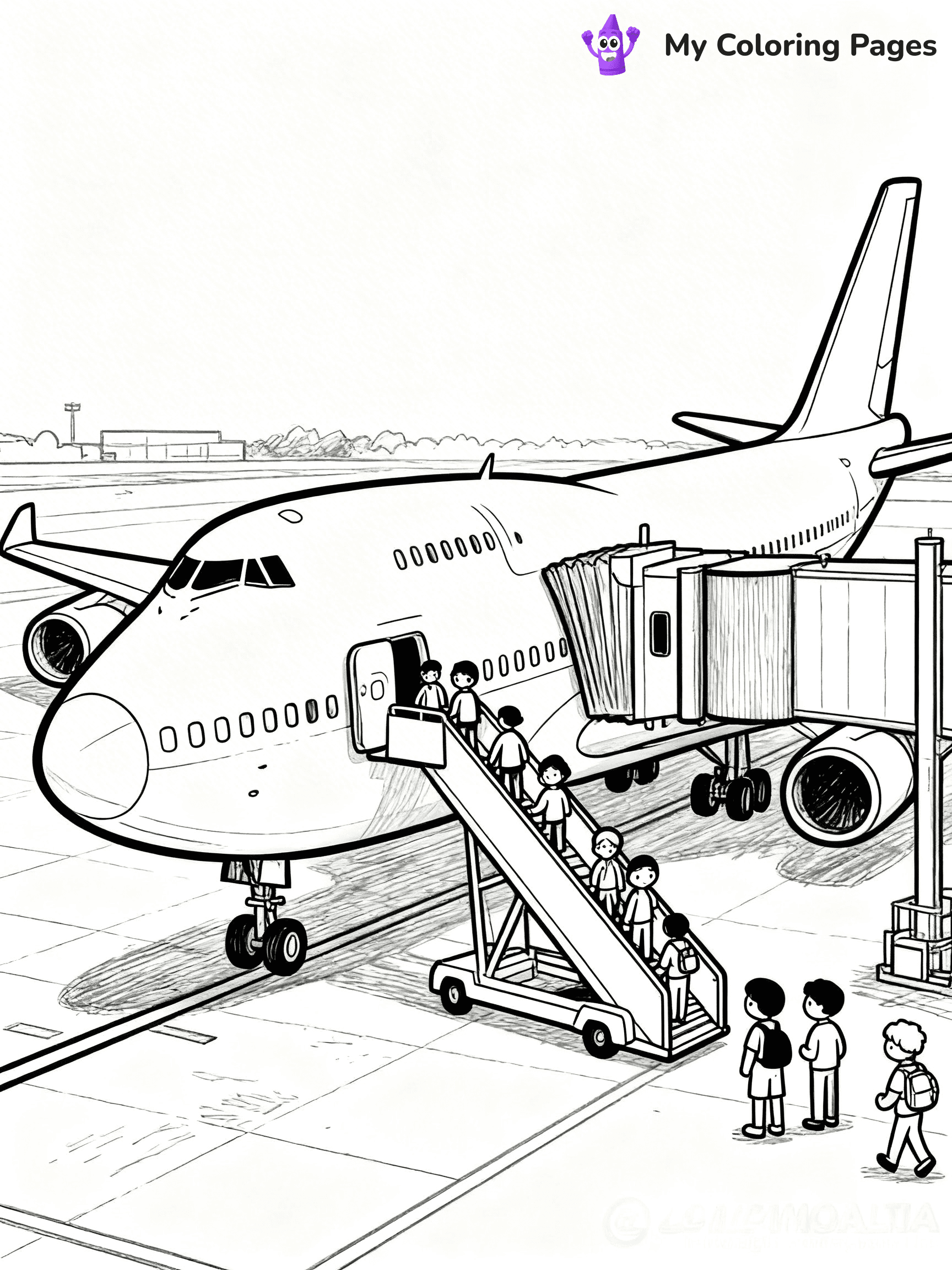 747 Coloring Pages - 17