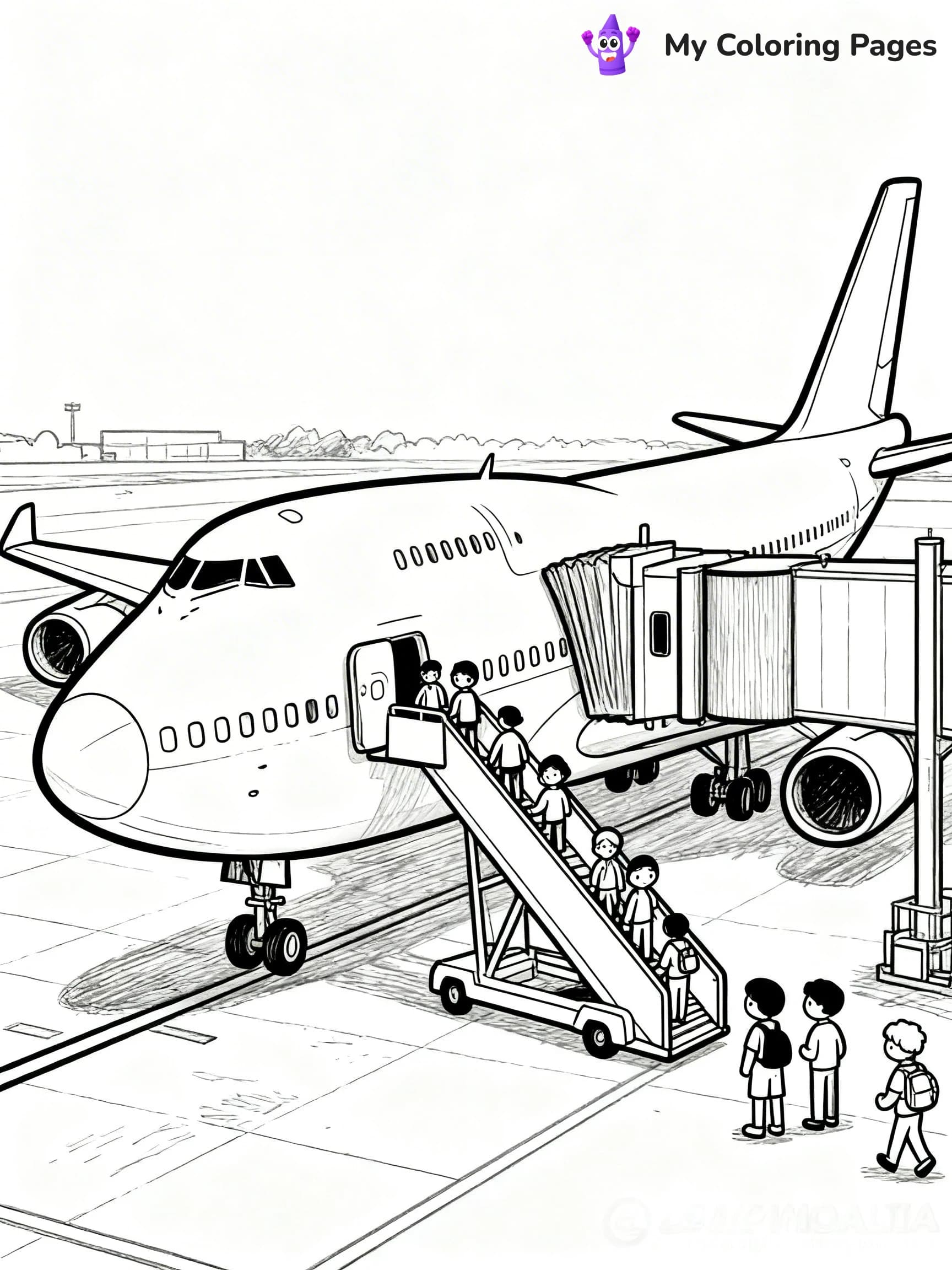 747 Coloring Pages - 21