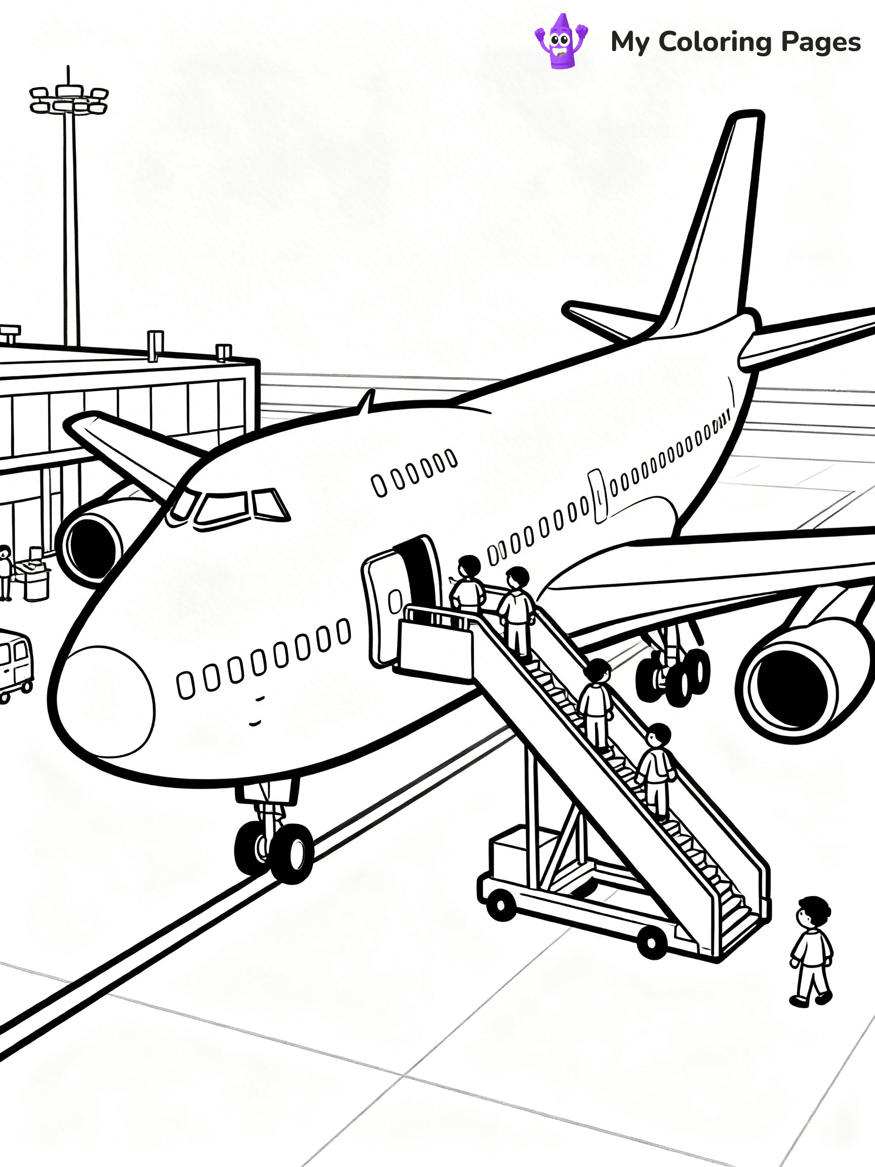747 Coloring Pages - 16