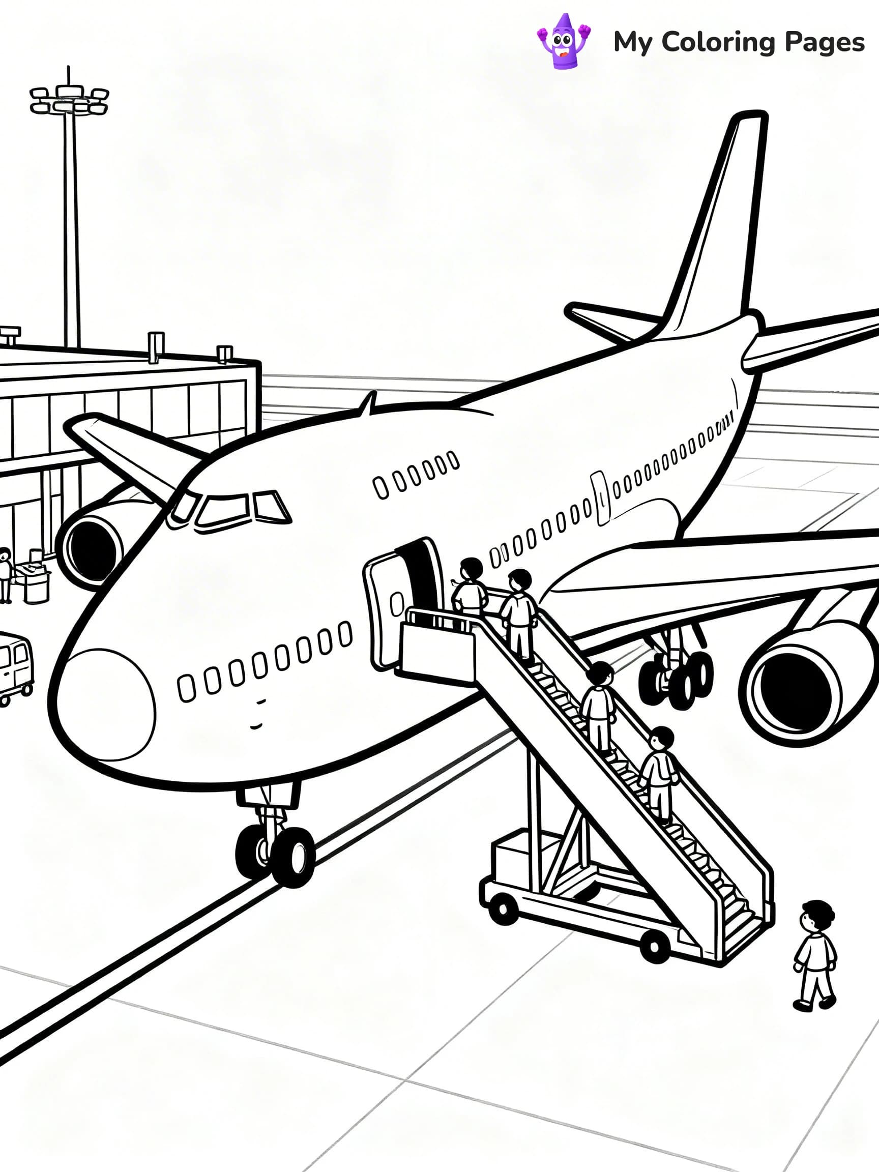 747 Coloring Pages - 20