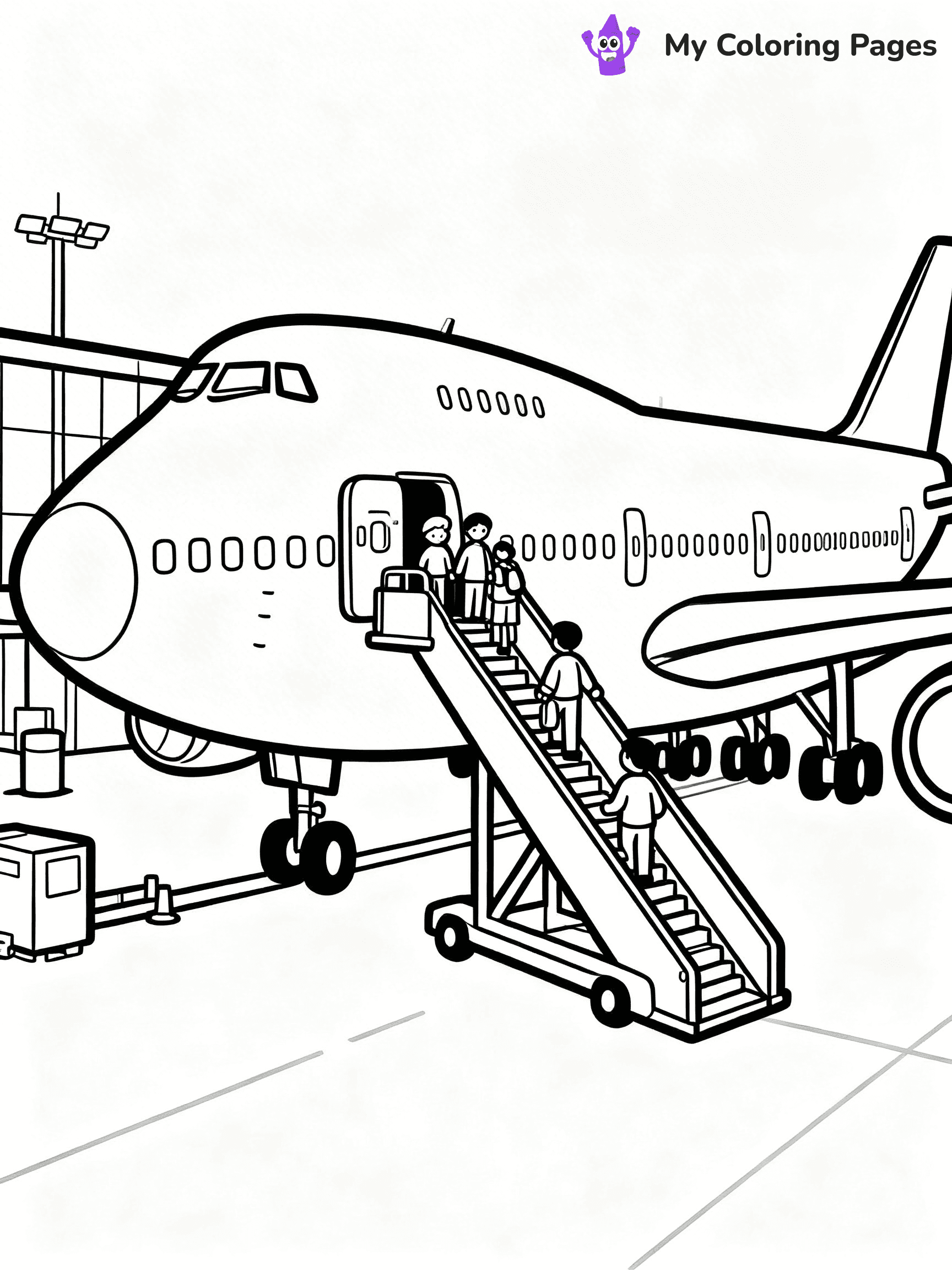 747 Coloring Pages - 15