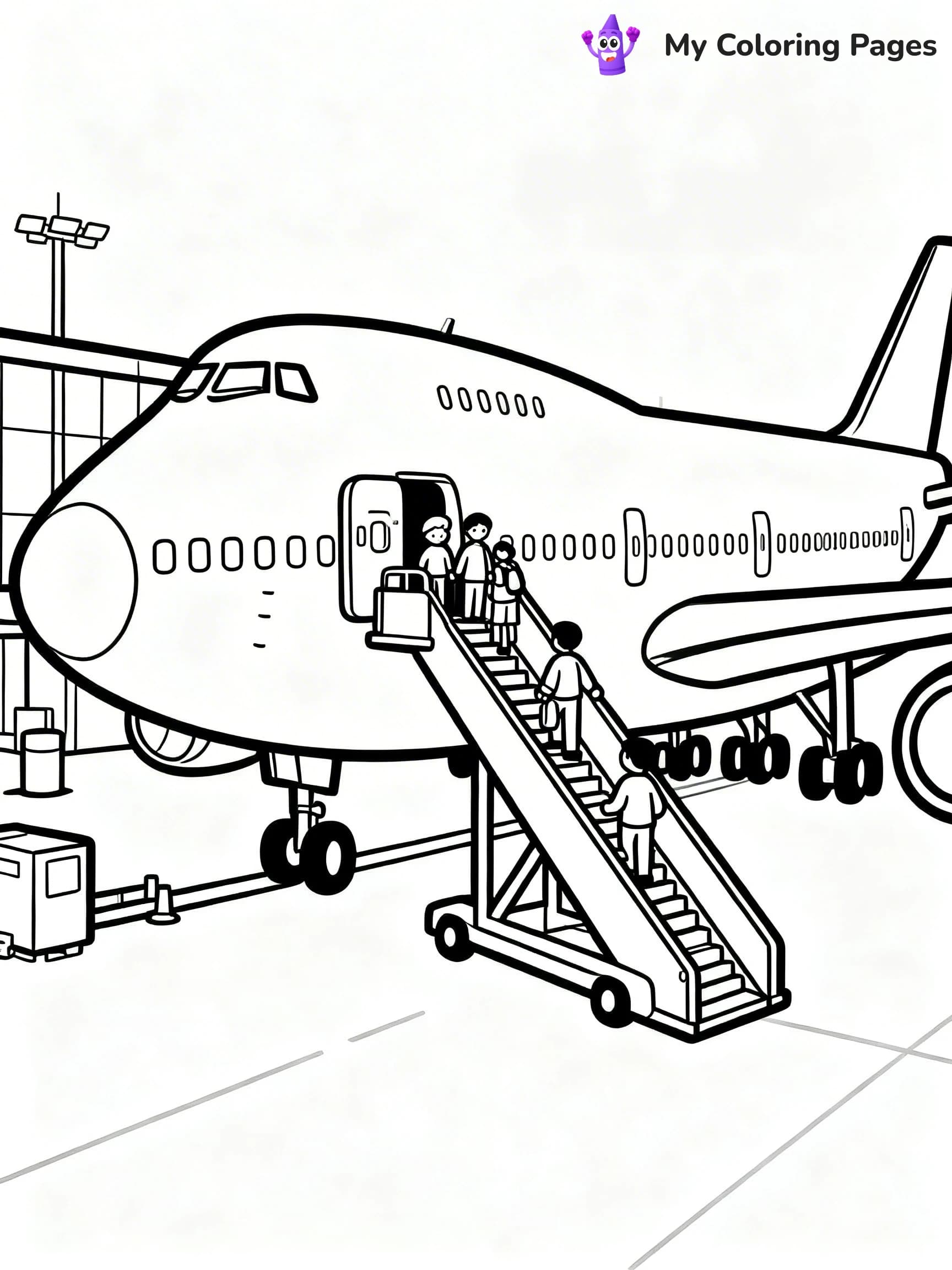747 Coloring Pages - 19