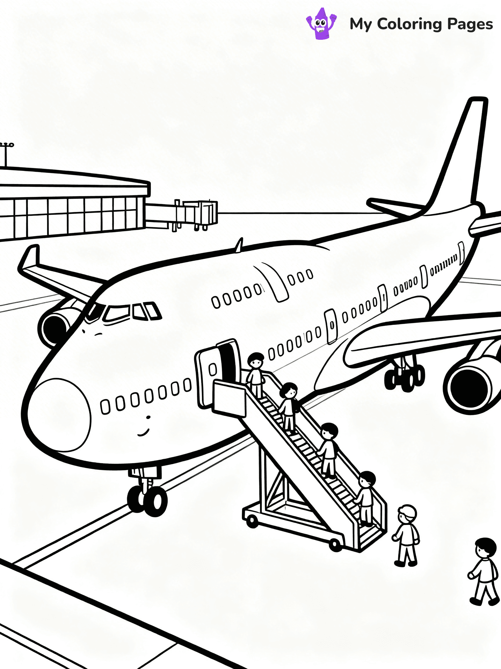747 Coloring Pages - 14