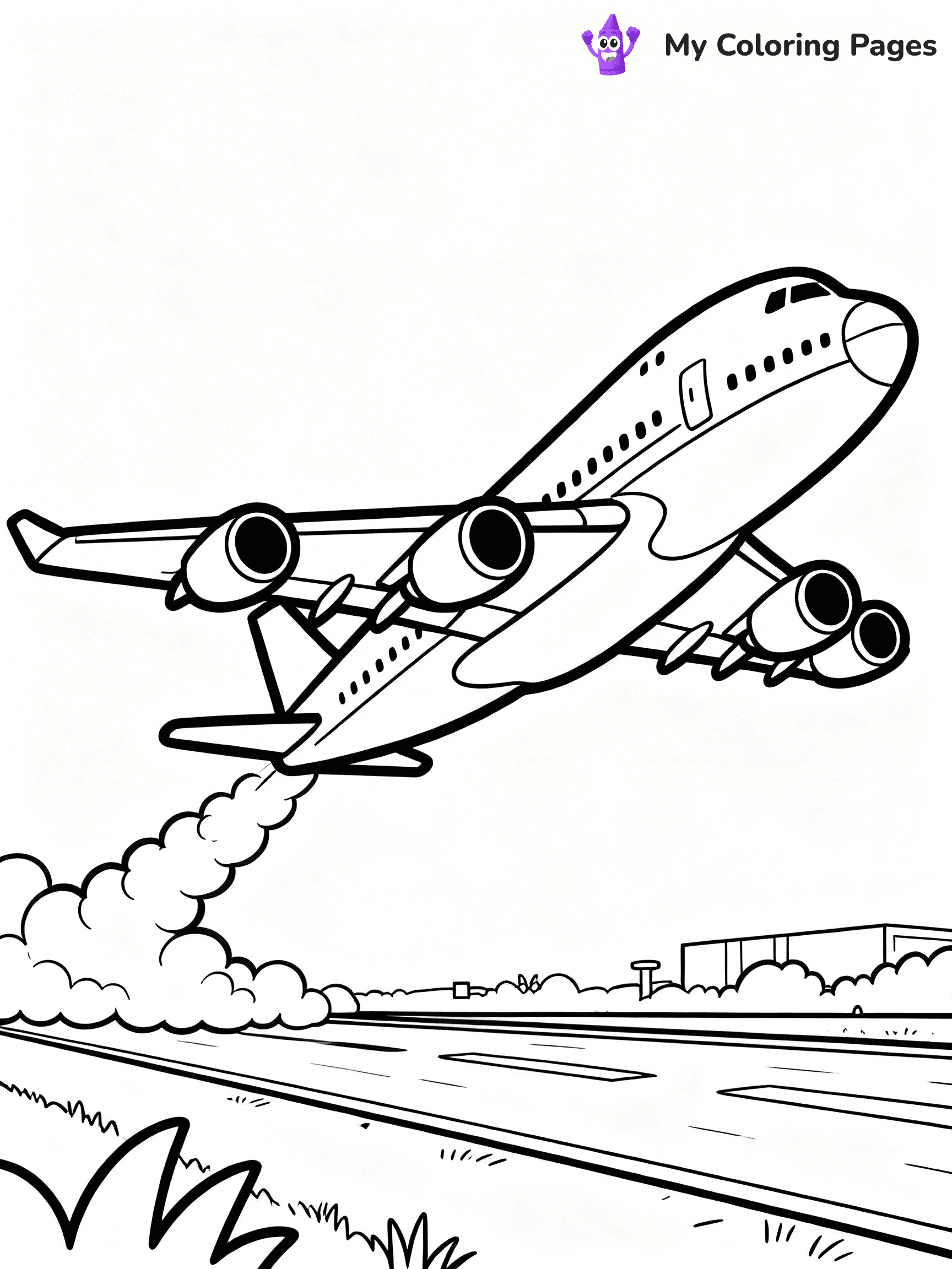 747 Coloring Pages - 9
