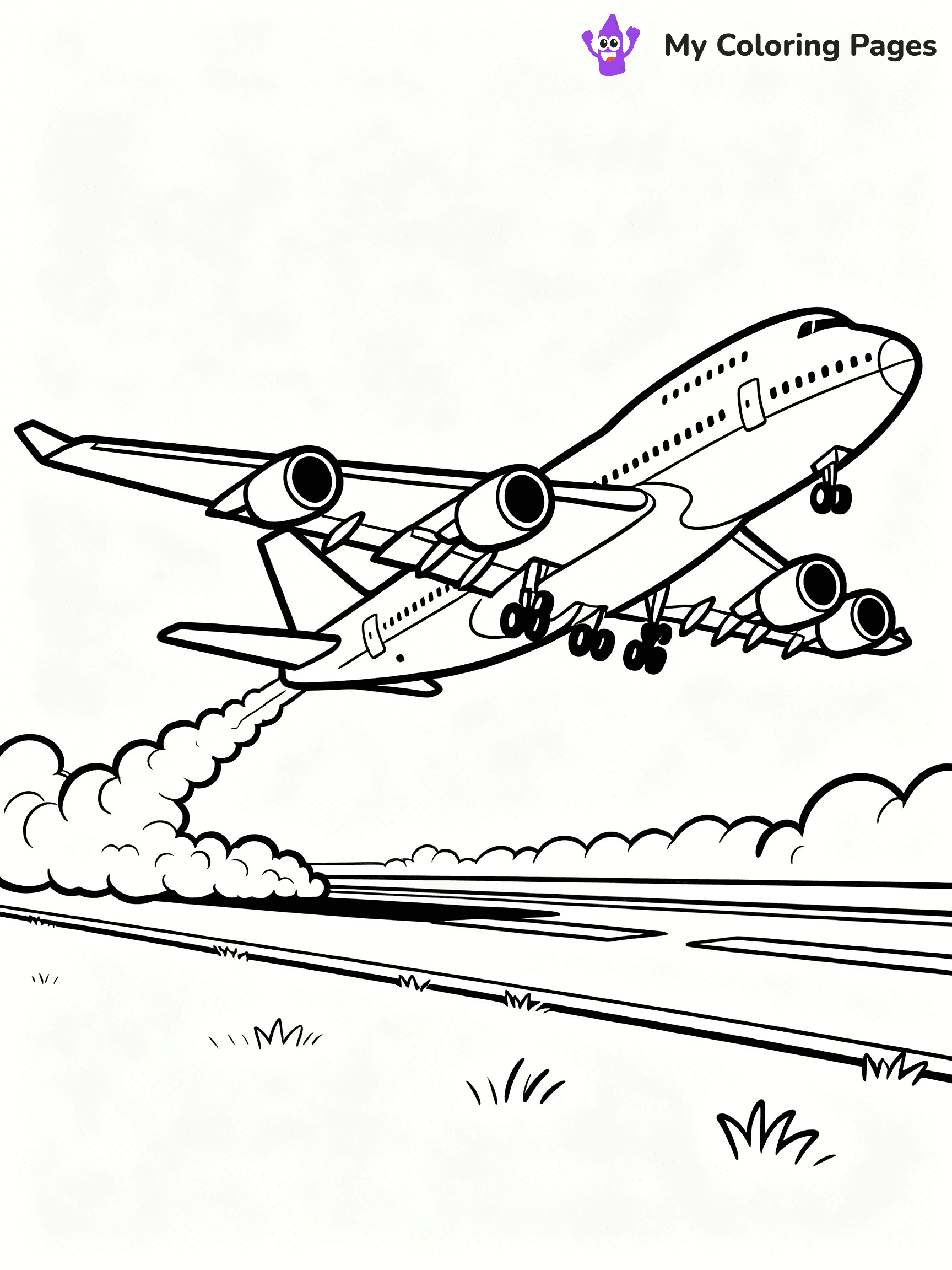 747 Coloring Pages - 8