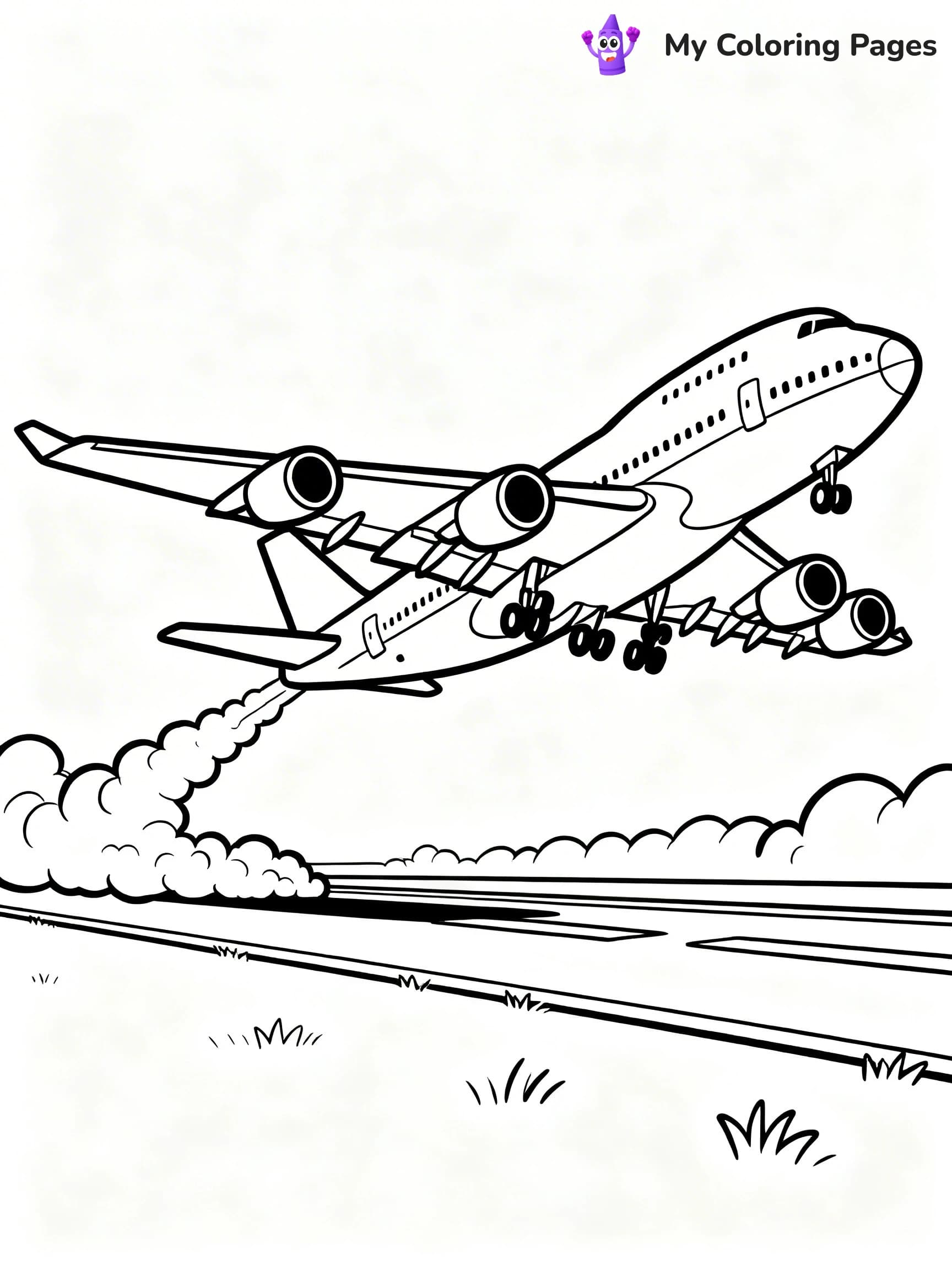 747 Coloring Pages - 12