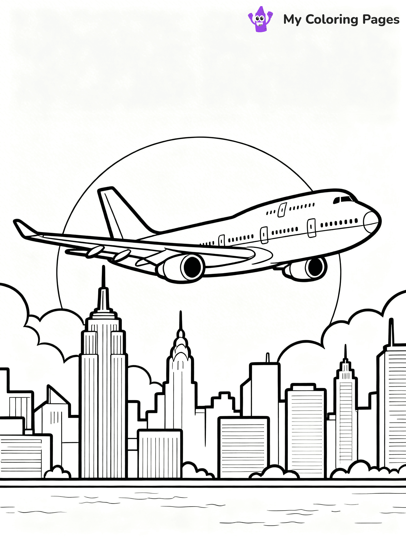 747 Coloring Pages - 3