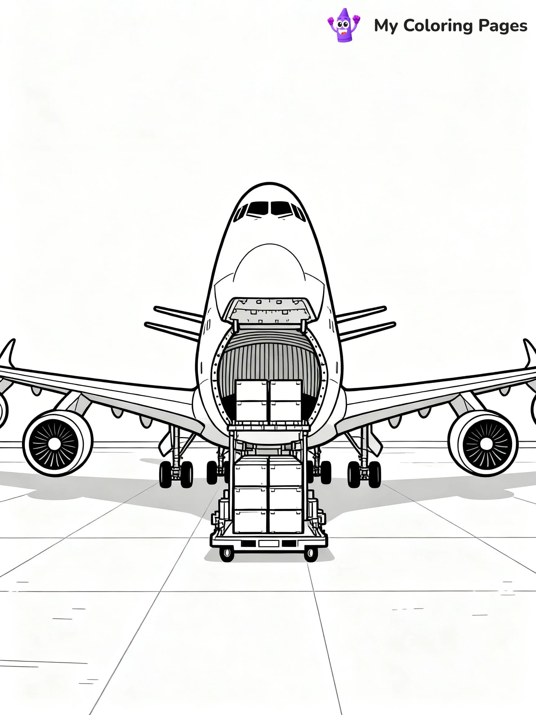 747 Coloring Pages - 3