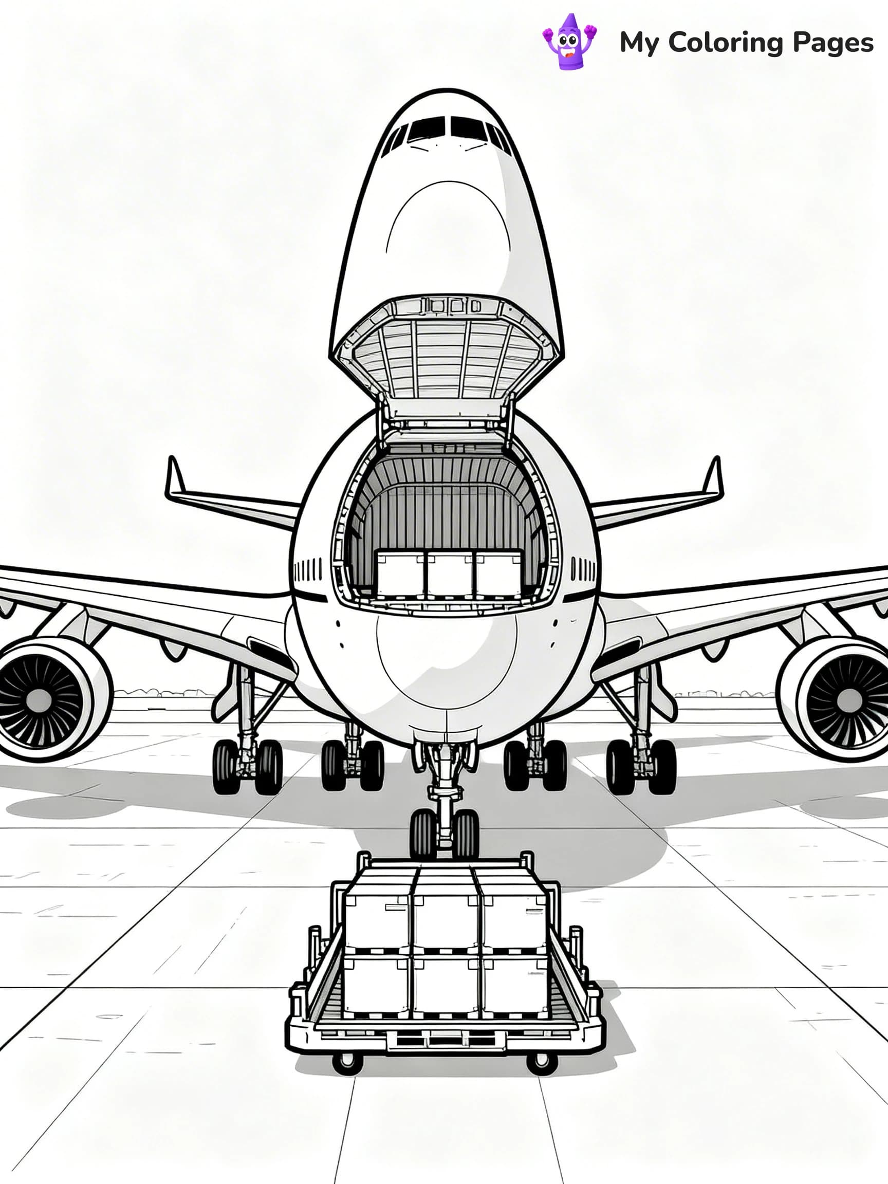 747 Coloring Pages - 2