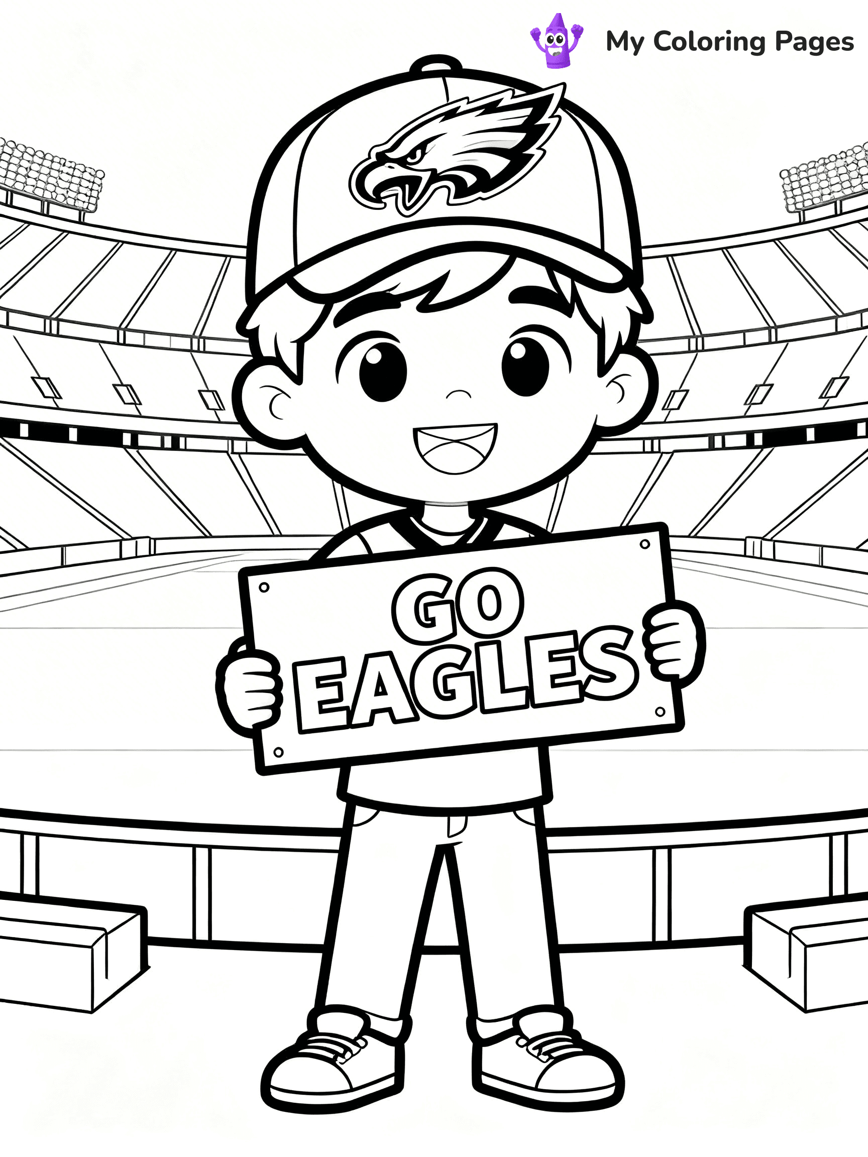 Philadelphia Eagles Coloring Pages - 18