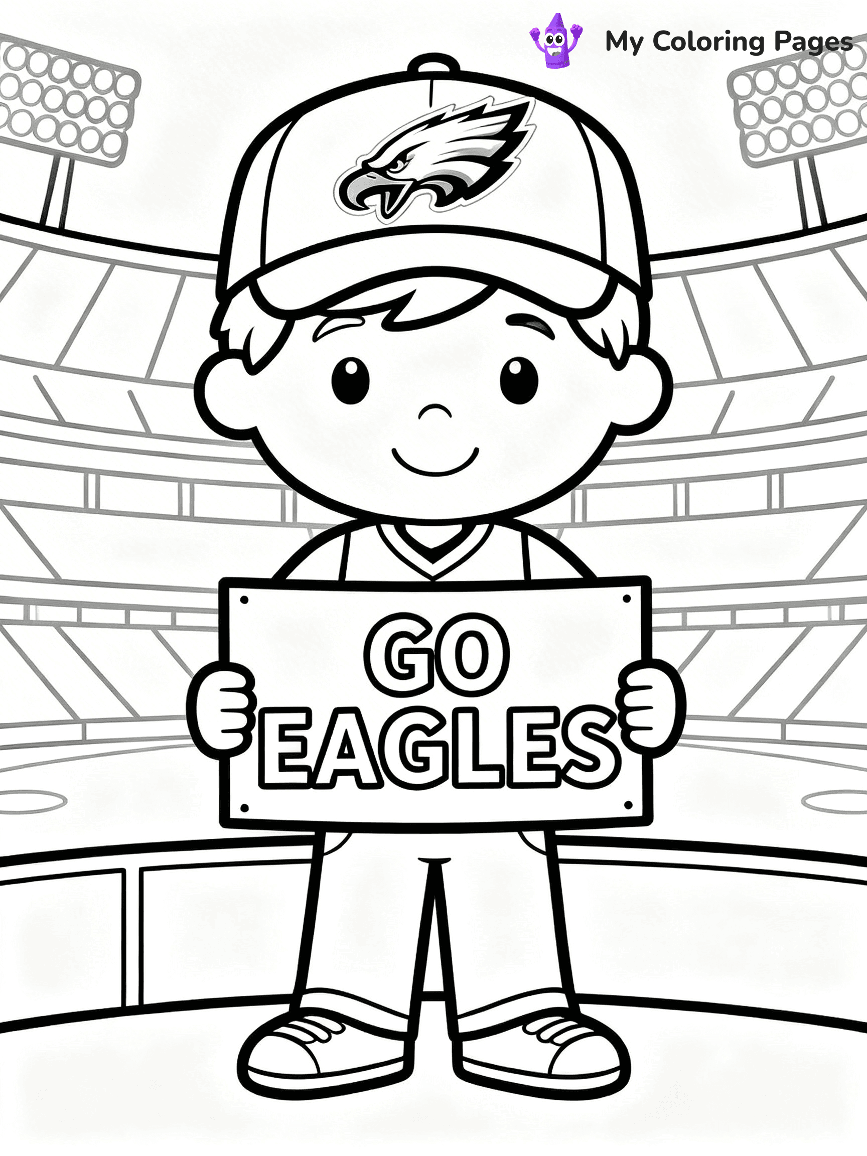 Philadelphia Eagles Coloring Pages - 17