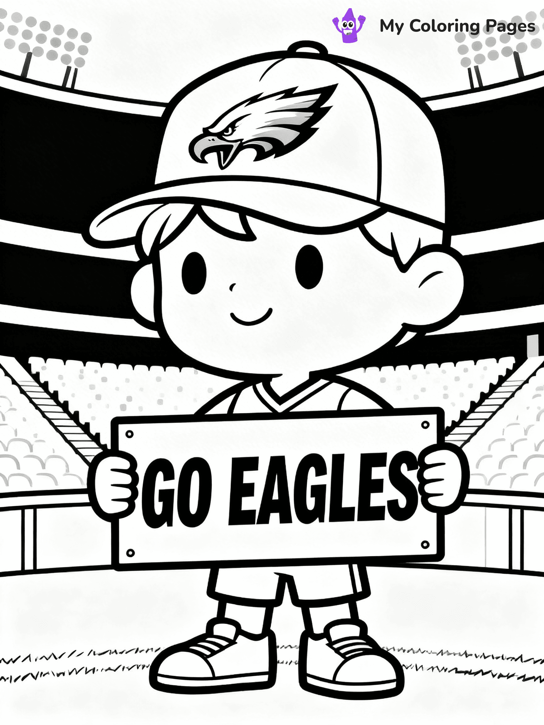 Philadelphia Eagles Coloring Pages - 15
