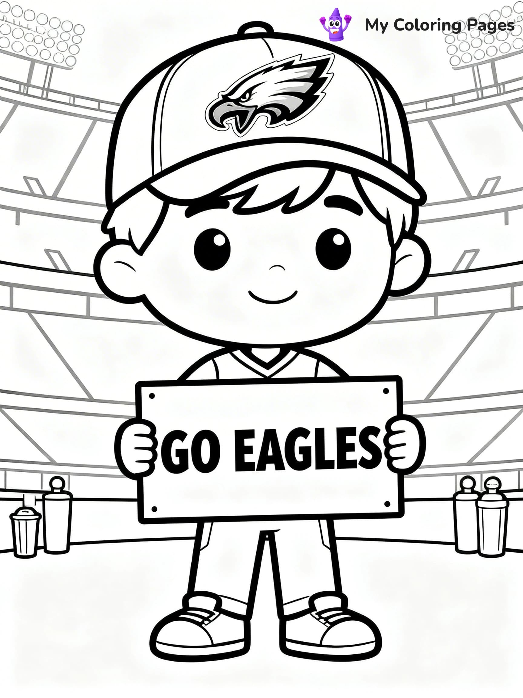Philadelphia Eagles Coloring Pages - 14