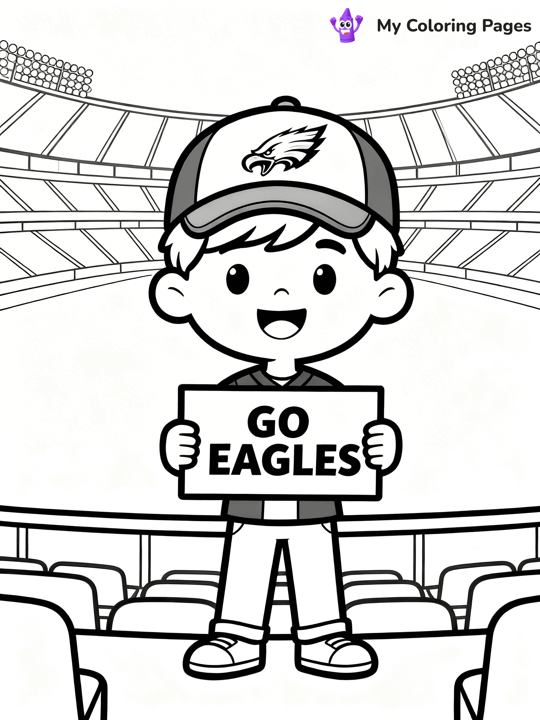 Philadelphia Eagles Coloring Pages - 13