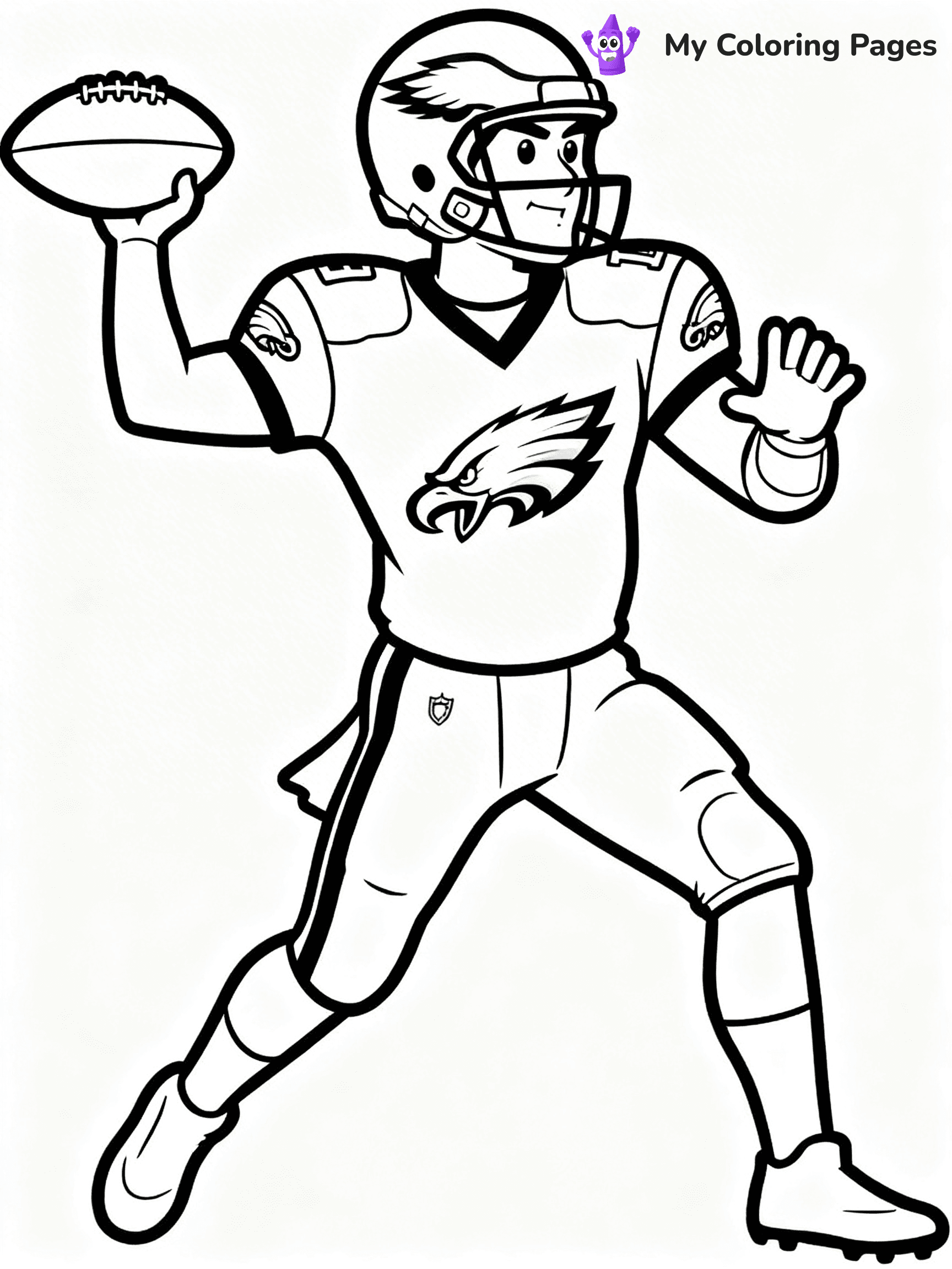 Philadelphia Eagles Coloring Pages - 10