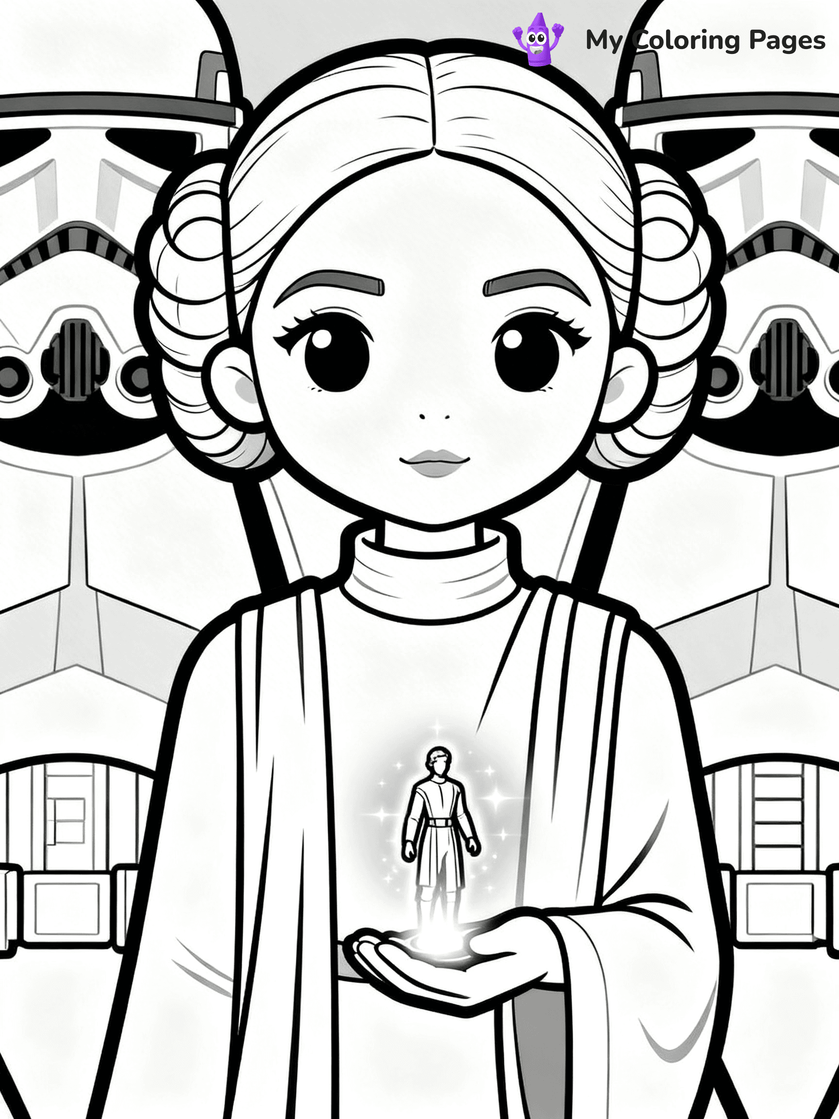R2D2 Coloring Pages - 25