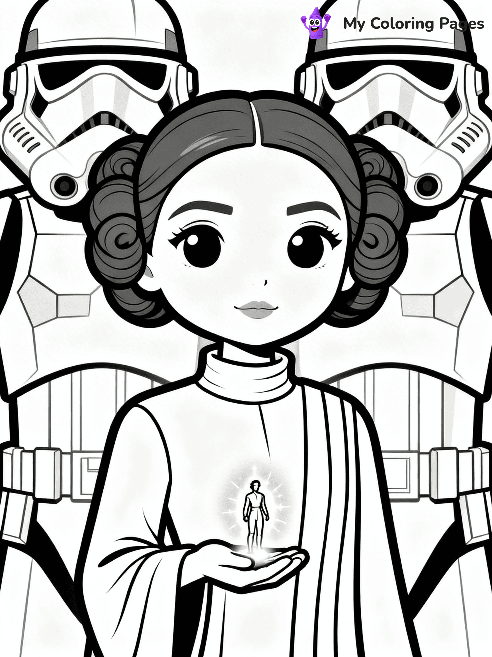 R2D2 Coloring Pages - 24