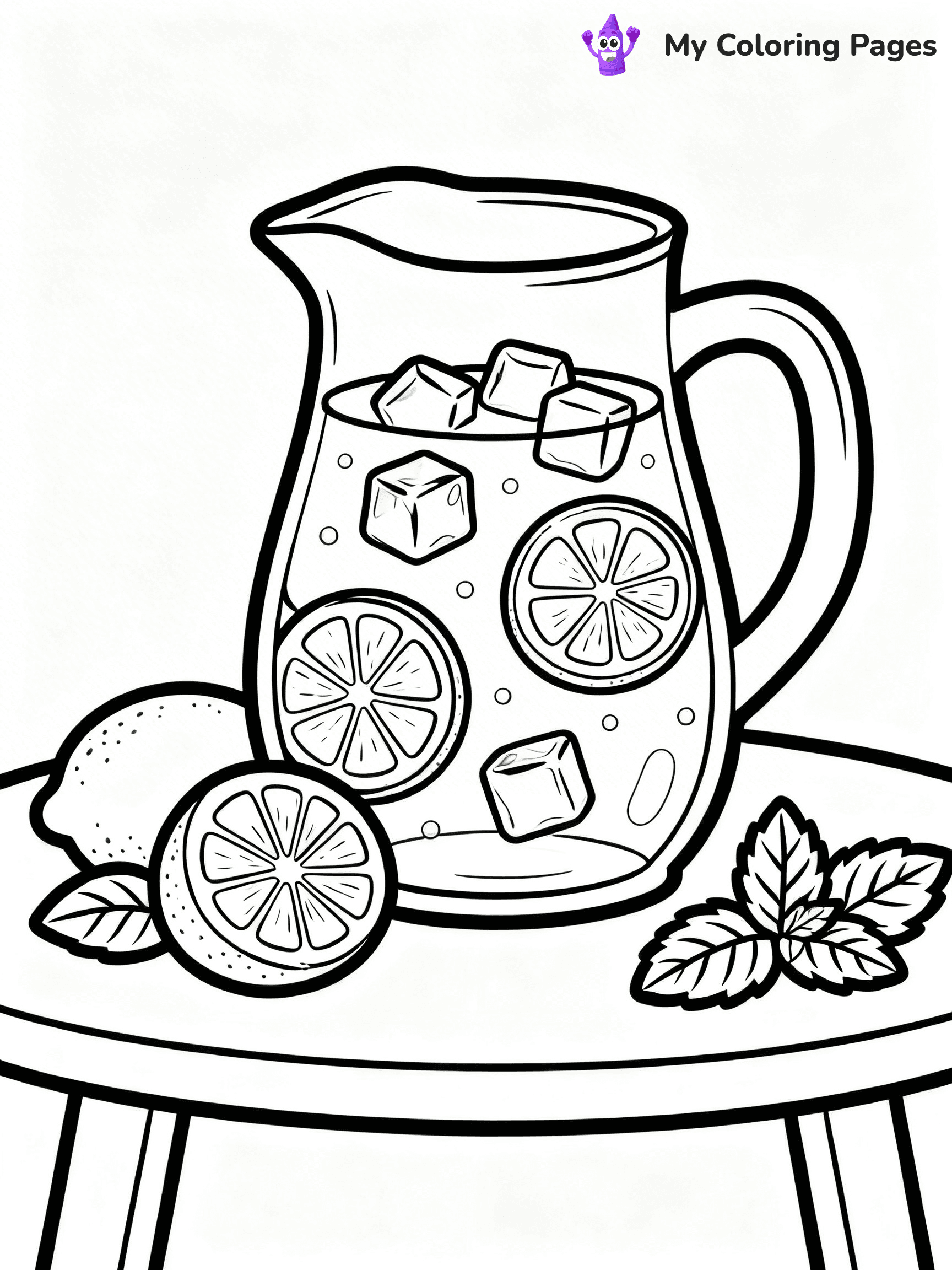 Lemonade Coloring Pages - 25